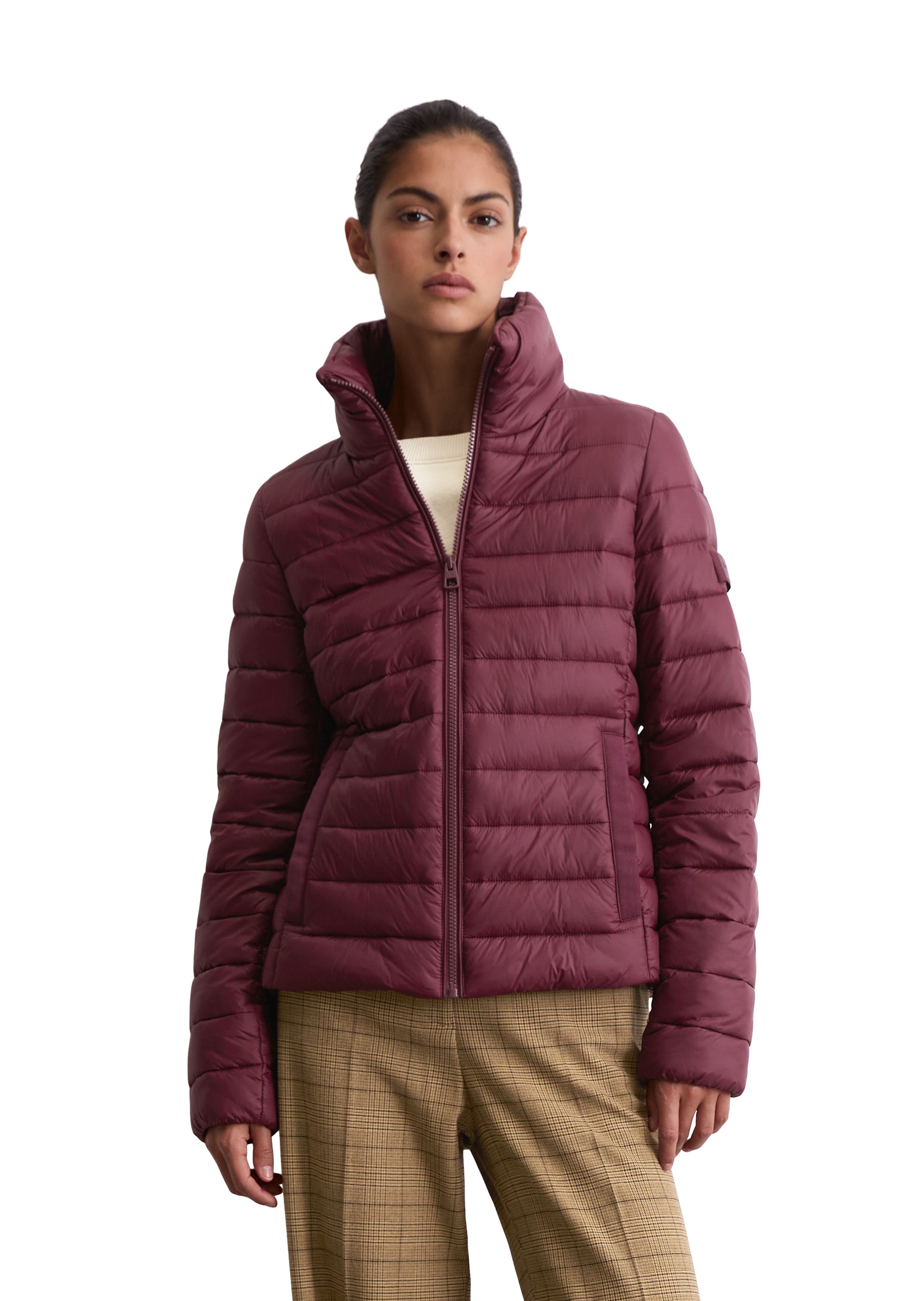 Marc OPolo Outdoorjacke "mit recycelten Materialien", ohne Kapuze günstig online kaufen
