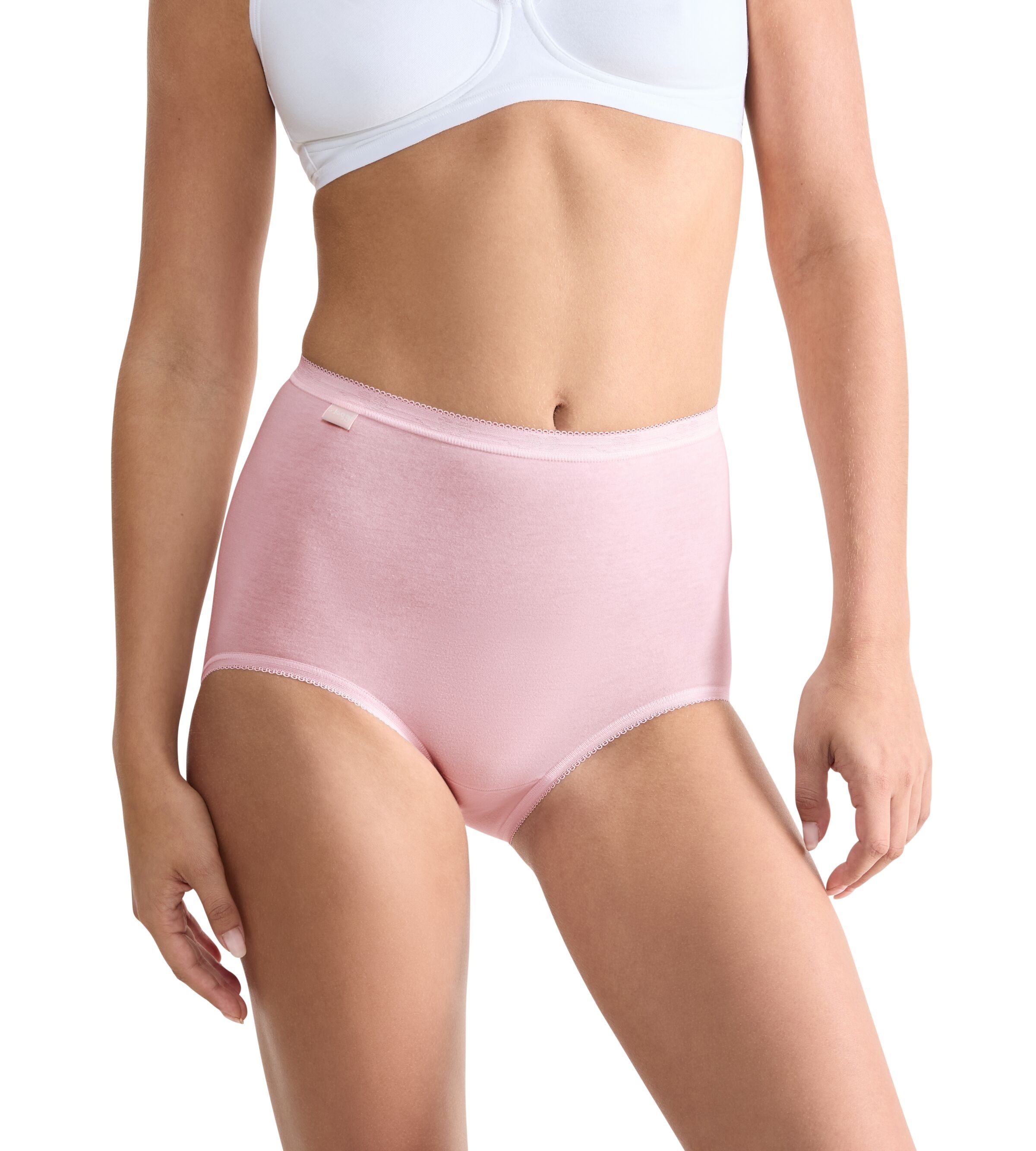 sloggi Maxislip "Basic+", (4er Pack), Baumwollmischung, weiche Nähte, hohe günstig online kaufen