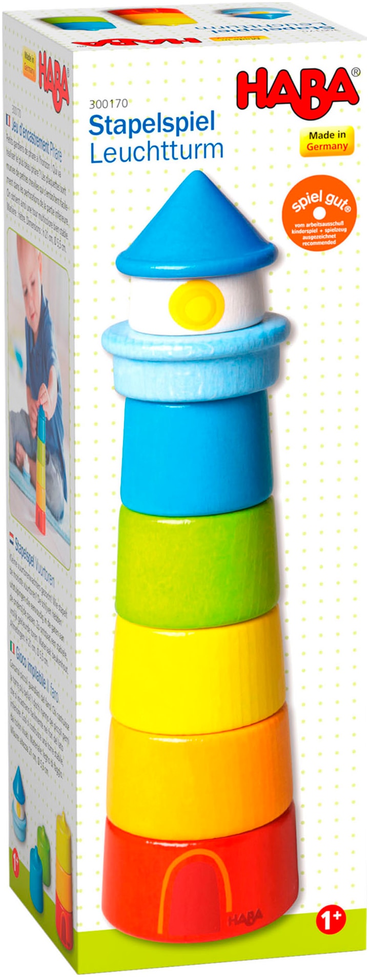 Haba Stapelspielzeug »Leuchtturm«