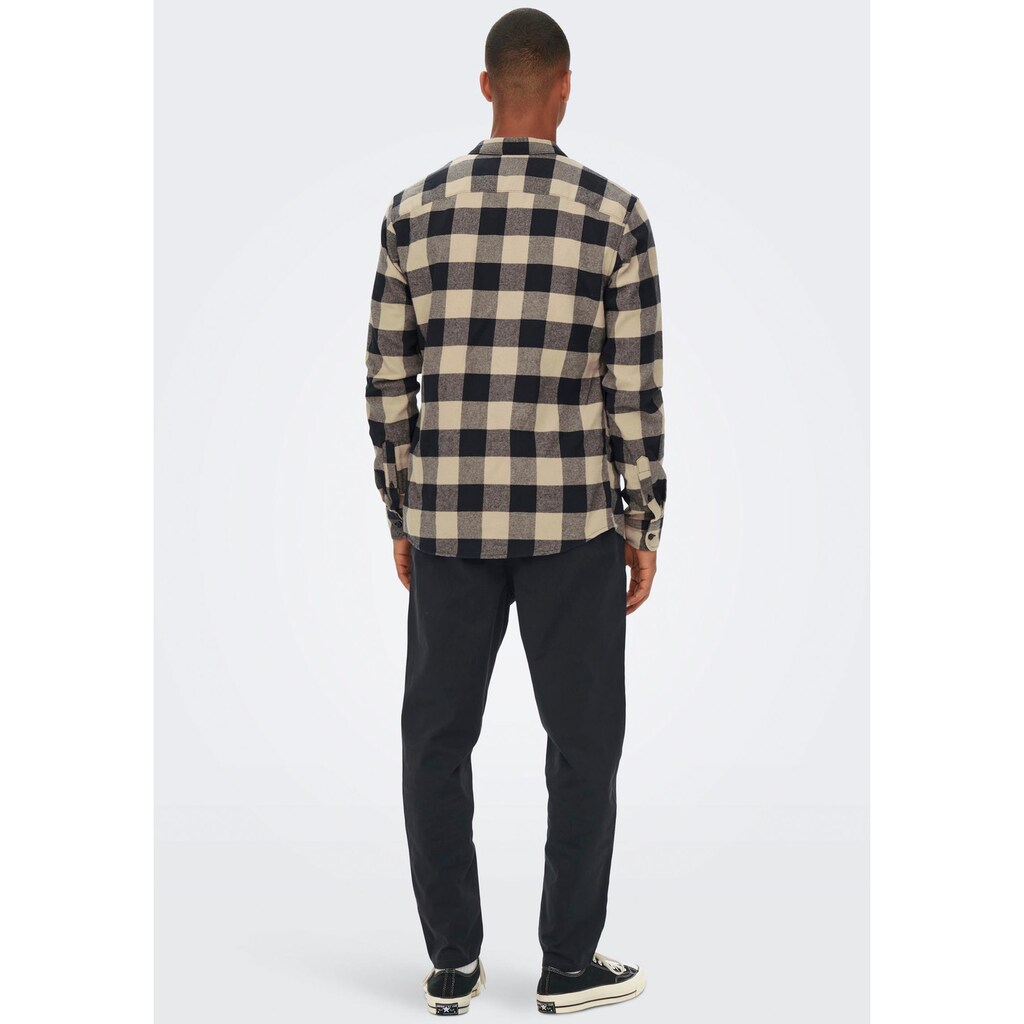 ONLY & SONS Karohemd »GUDMUND LS CHECKED SHIRT«