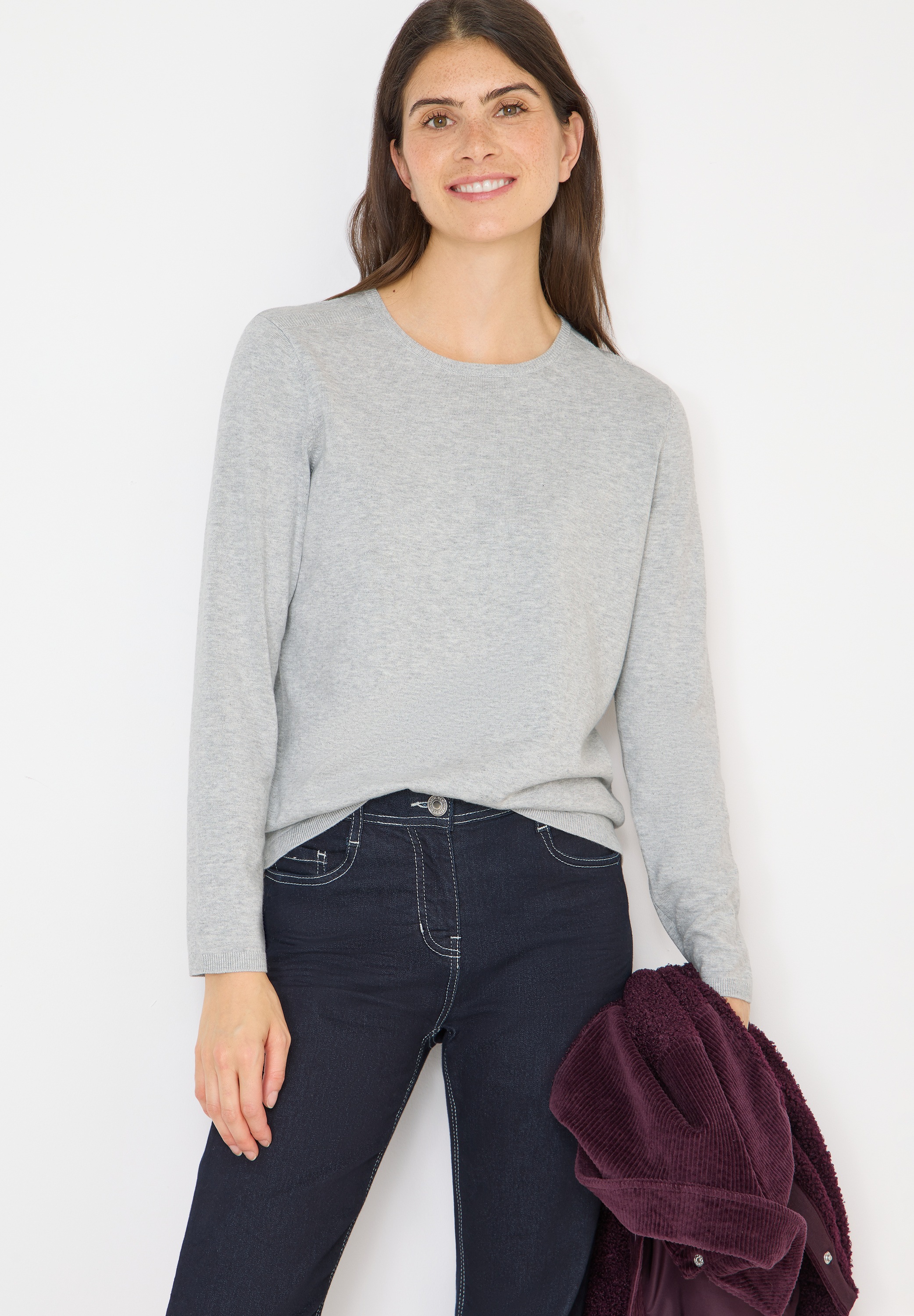 Cecil Strickpullover aus Feinstrick