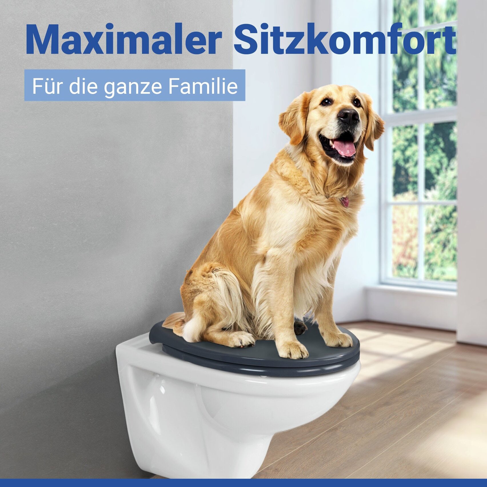 WENKO WC-Sitz »Samos« Mit Absenkautomatik