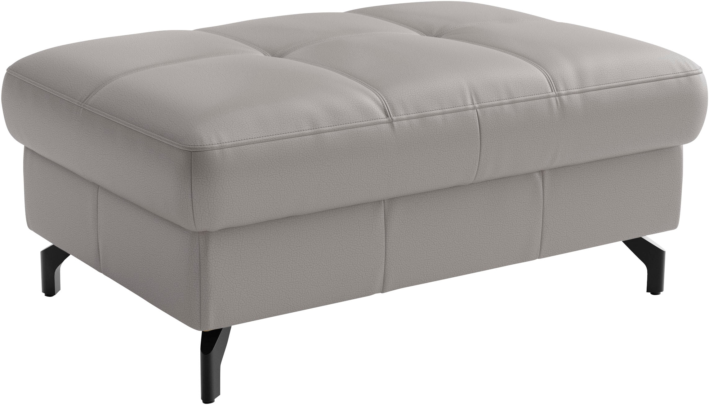 sit&more Polsterhocker "Vanity Leder, B: 103 cm"