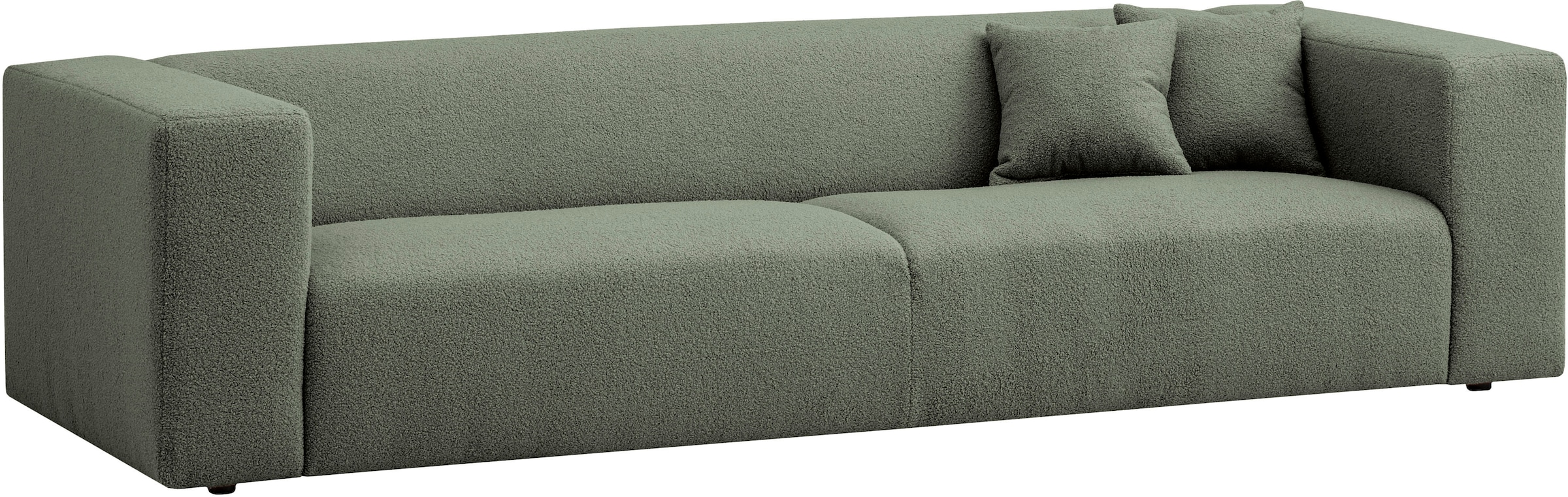 andas 3-Sitzer »BAKELS, Couch in Cord oder Boucle-Stoff, Sofa im modernen Design«, bequemer Sitzkomfort,in 2 Stoffen und 8 Farben lieferbar