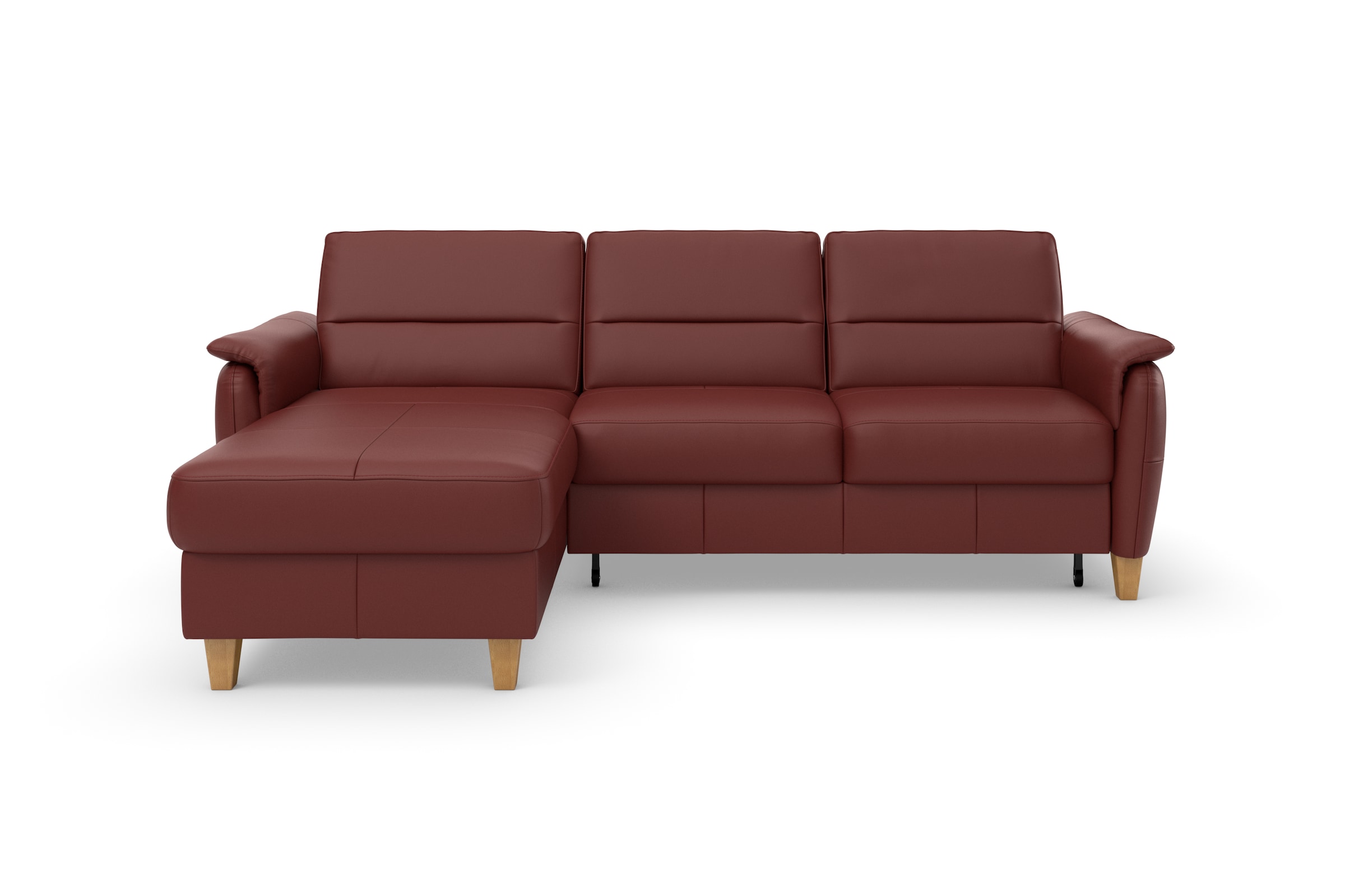 Home affaire Ecksofa »Palmera L-Form«, Federkern, wahlweise mit Bettfunktion und mit/ohne Bettkasten