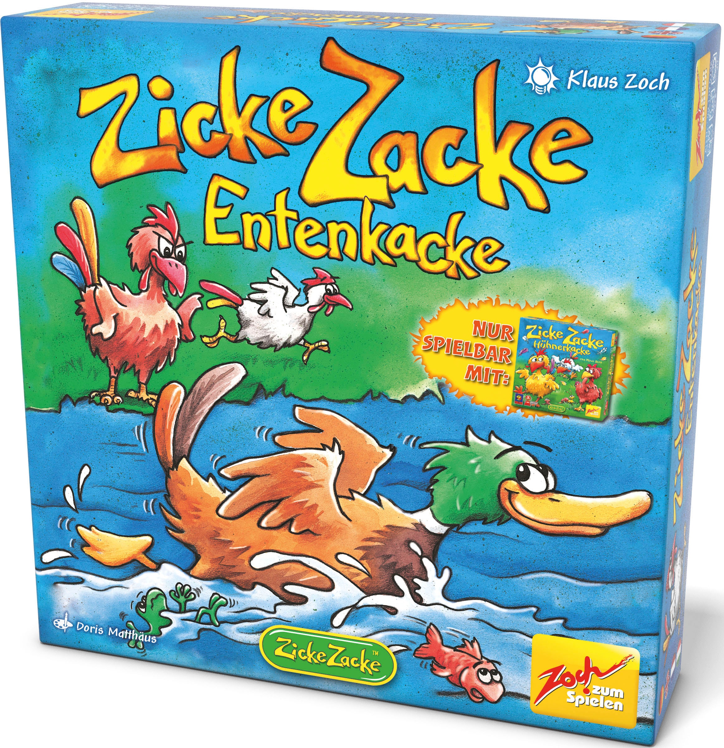 Zoch Spiel »Zicke Zacke Entenkacke«, Made in Germany