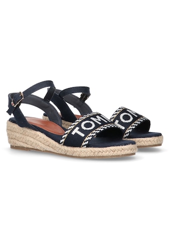 TOMMY HILFIGER Sandalai »ROPE WEDGE SANDAL«