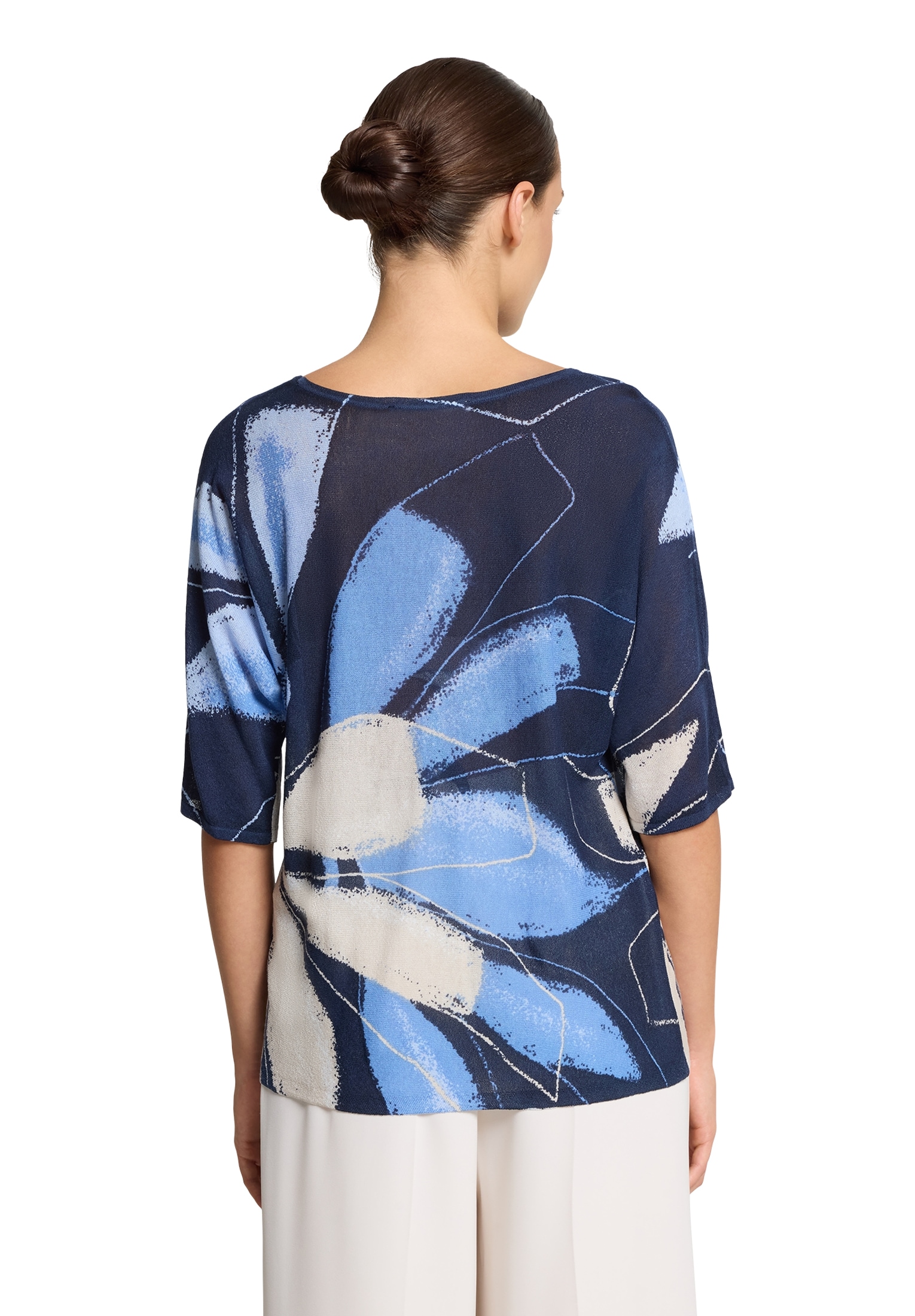 Betty&Co Strickpullover »Betty & Co Damen Feinstrickpullover mit Print«, (1 tlg.), Druck
