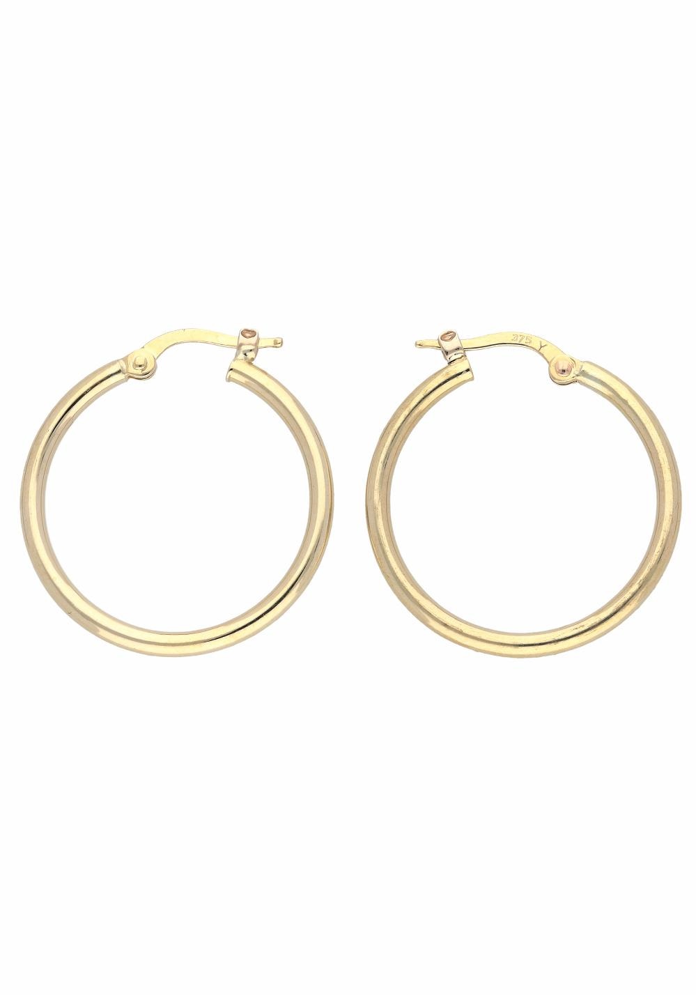 Firetti Paar Creolen »Schmuck Geschenk Gold 375 Ohrschmuck Creole«
