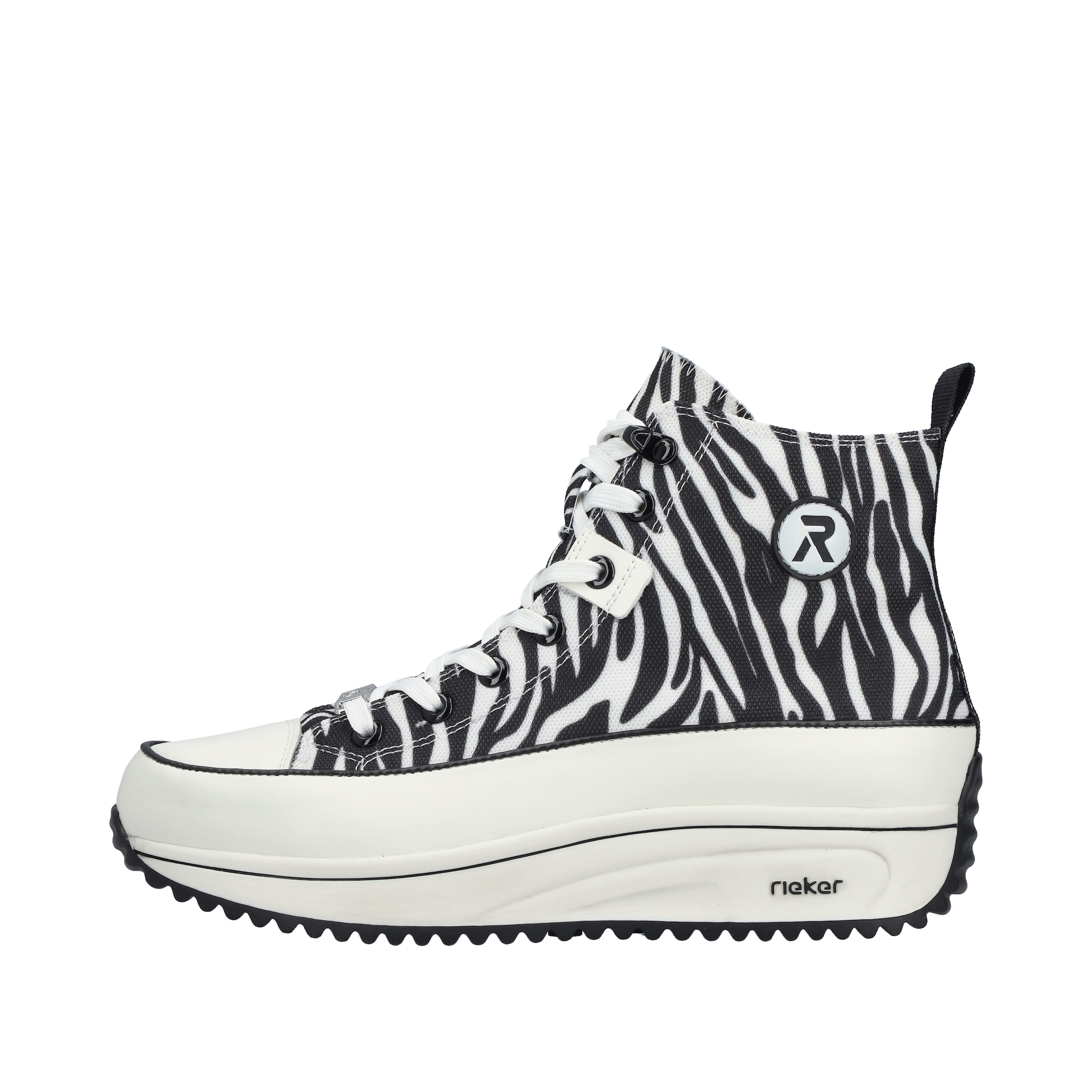 Rieker Plateausneaker  High Top-Sneaker, Schnürboots in bequemer Form