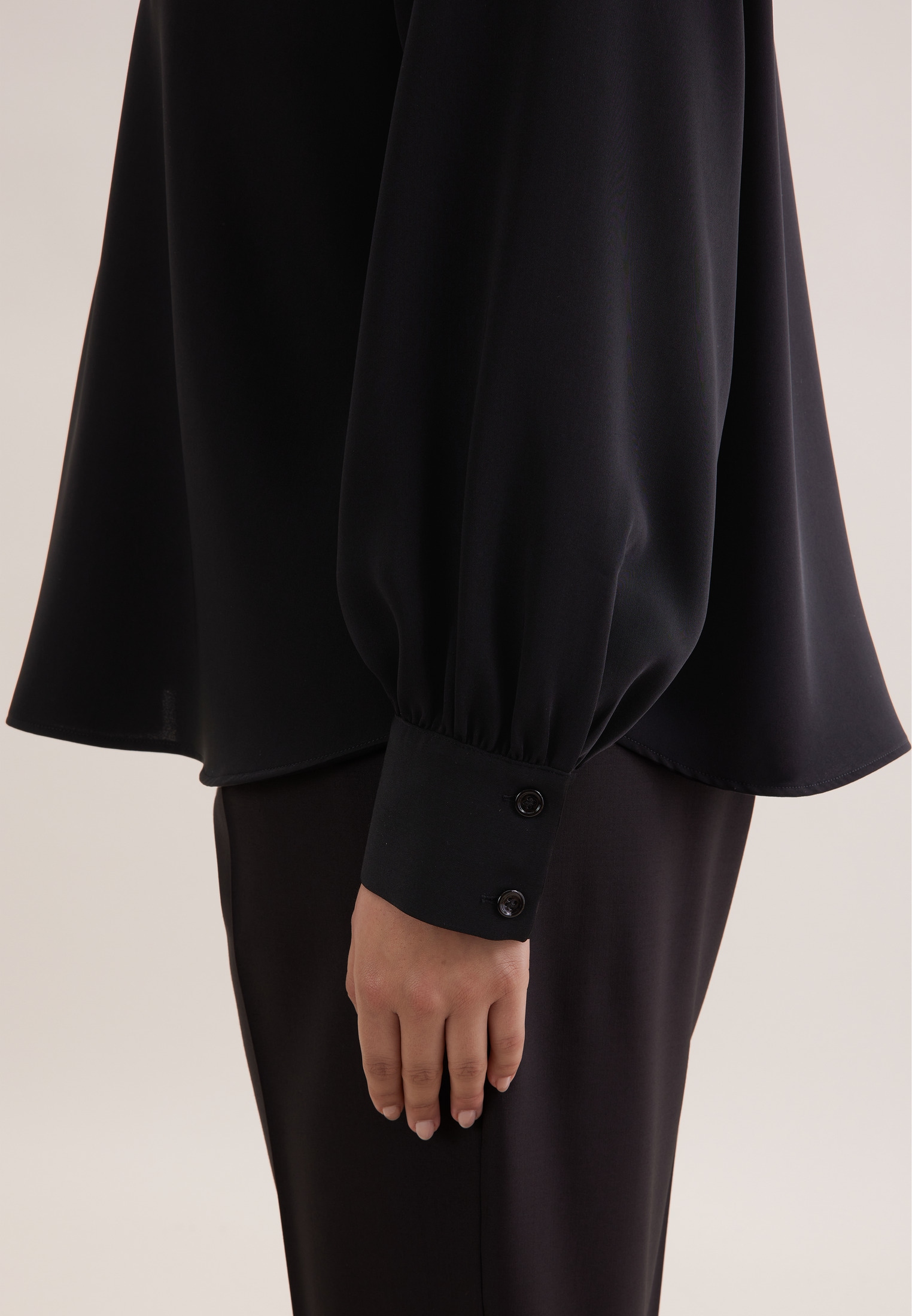 seidensticker Klassische Bluse »Schwarze Rose«, 1/1 Uni