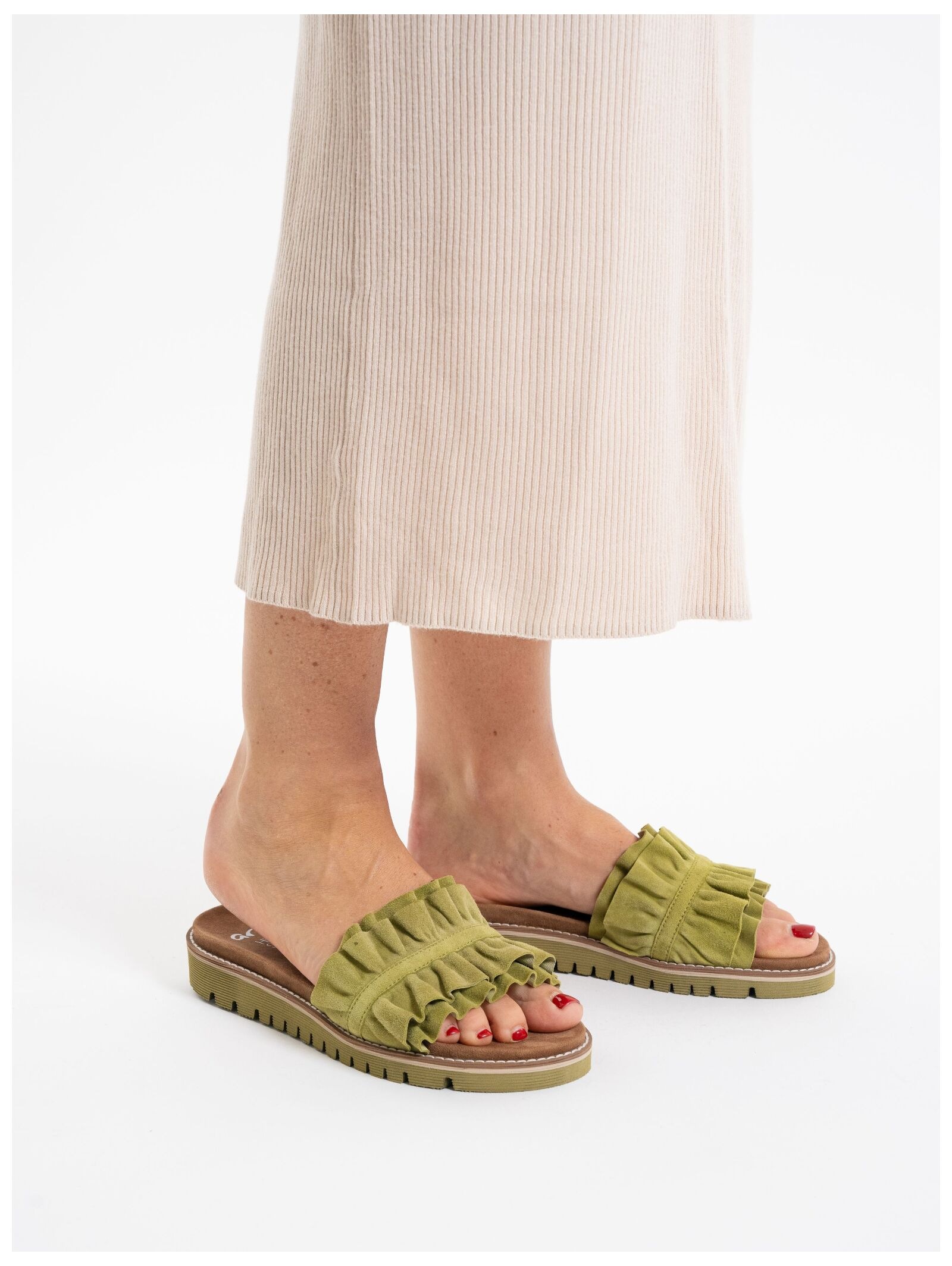 Thumbnail - Ara Riemchensandale "Ara Sandalen Veloursleder"