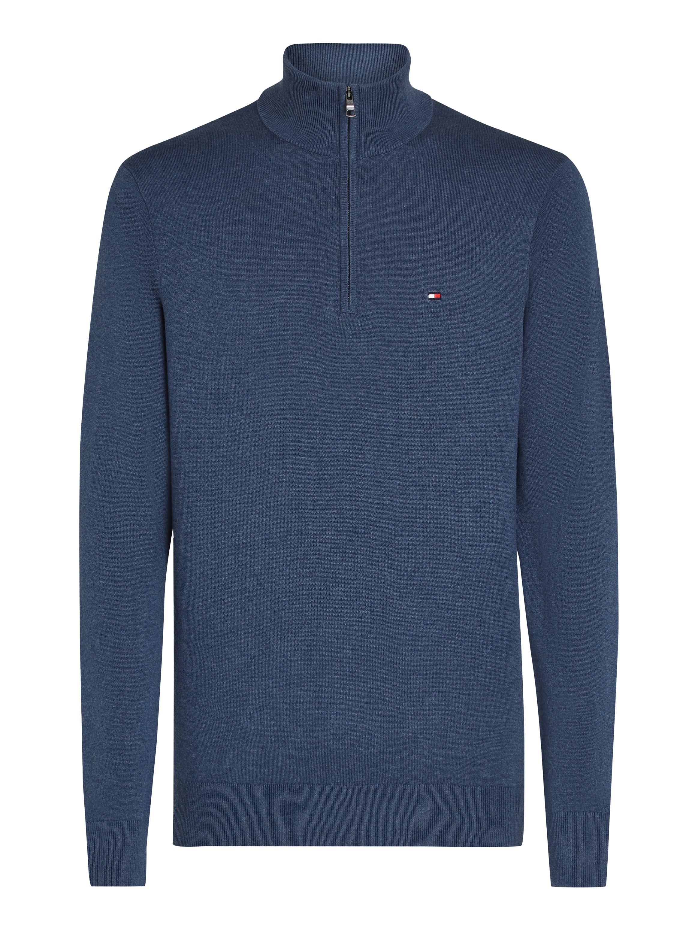 Tommy Hilfiger Troyer »ESSENTIAL COTTON ZIP MOCK«