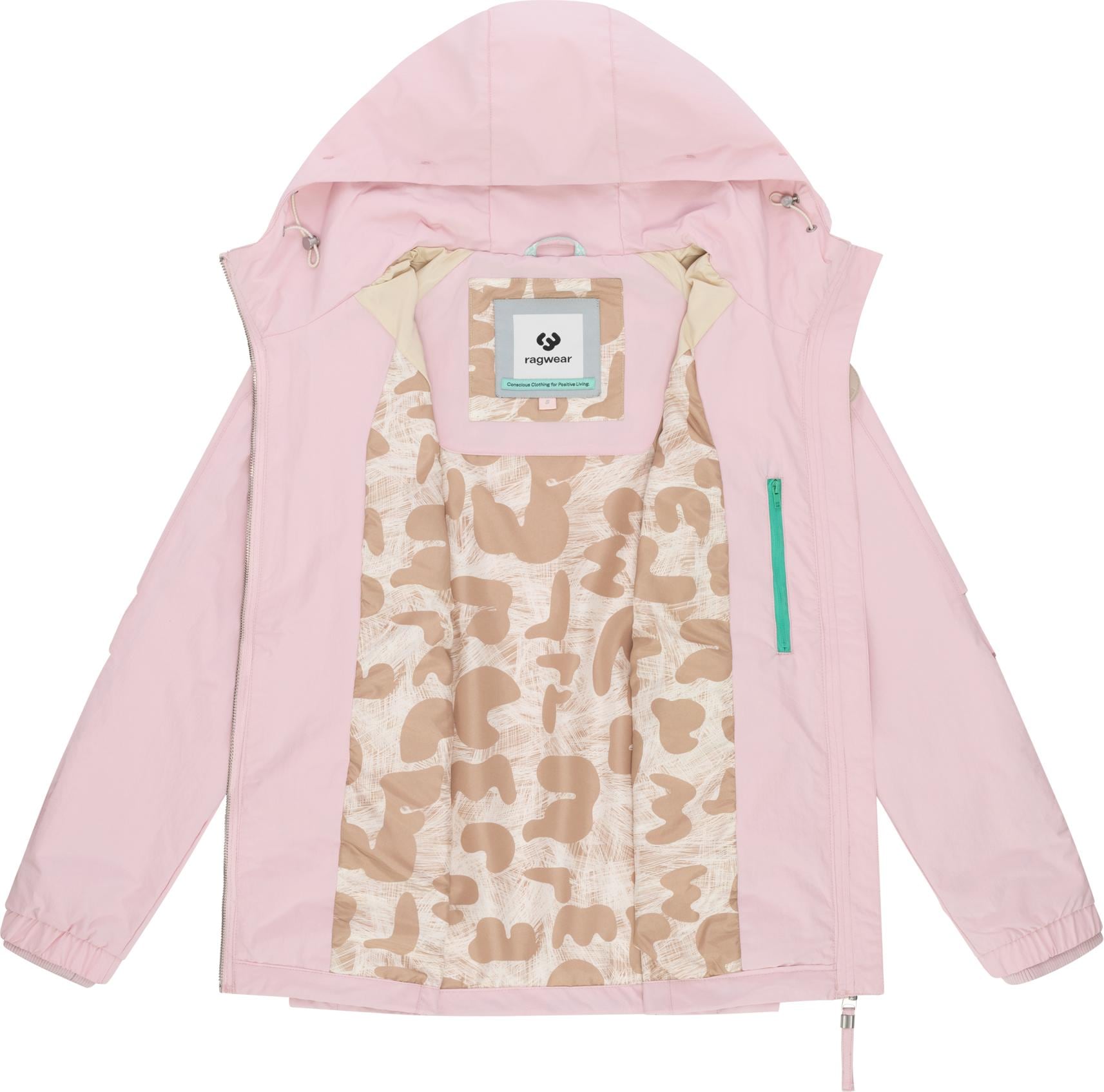 Ragwear Funktionsjacke »Dizzea« mit Kapuze Wasserdichte und atmungsaktive Übergangsjacke