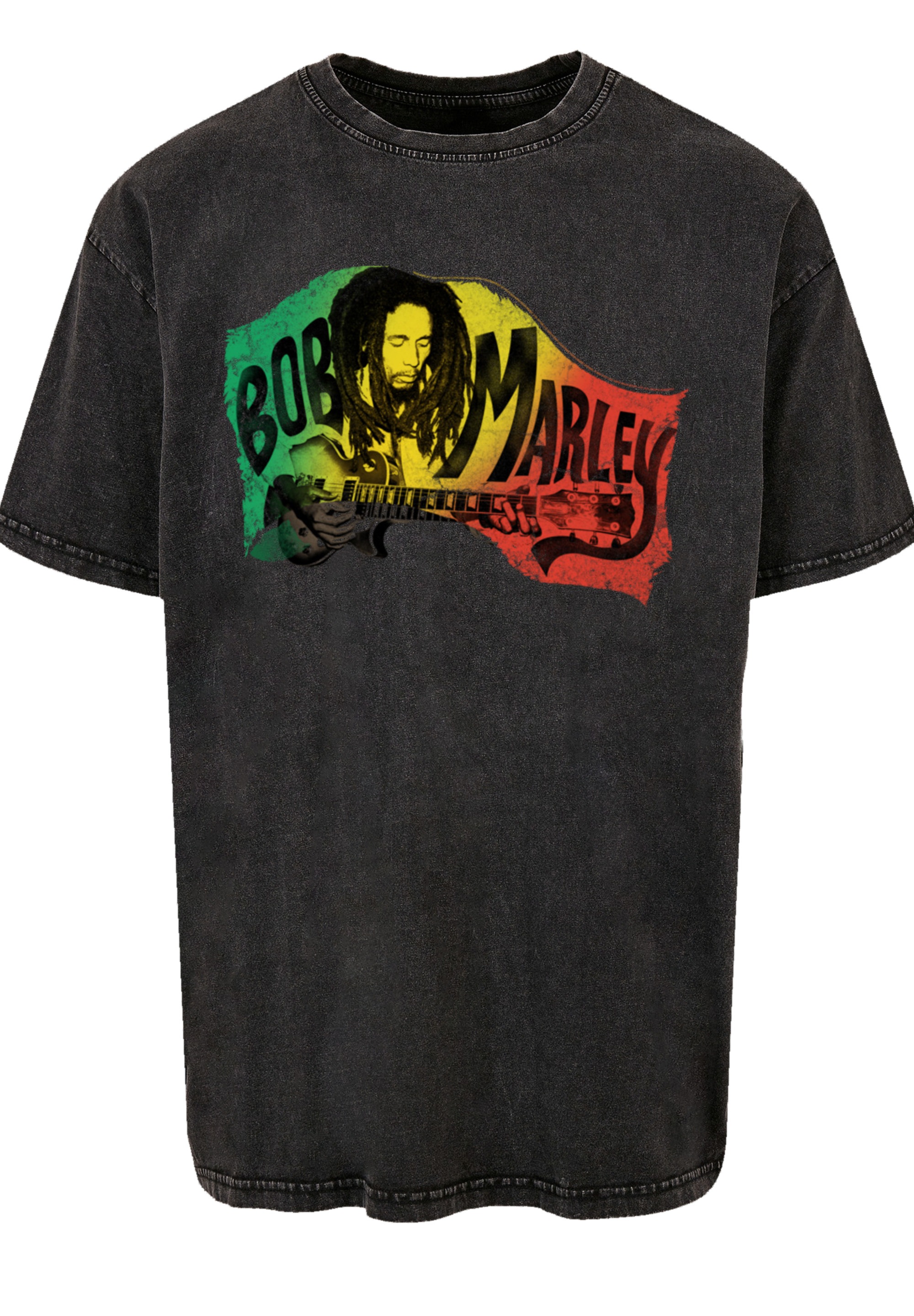 F4NT4STIC T-Shirt »Bob Marley Chords Reggae Music«, Premium Qualität, Musik, By Rock Off