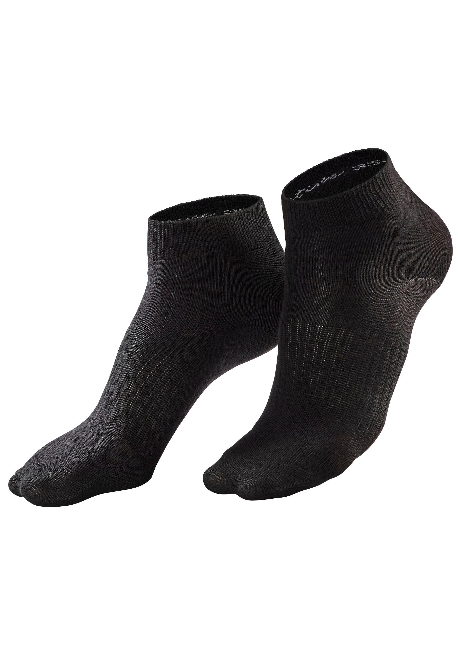 | Paar), (Set, kaufen mit Sneakersocken, BAUR Mittelfußgummi ACTIVE 7 LASCANA