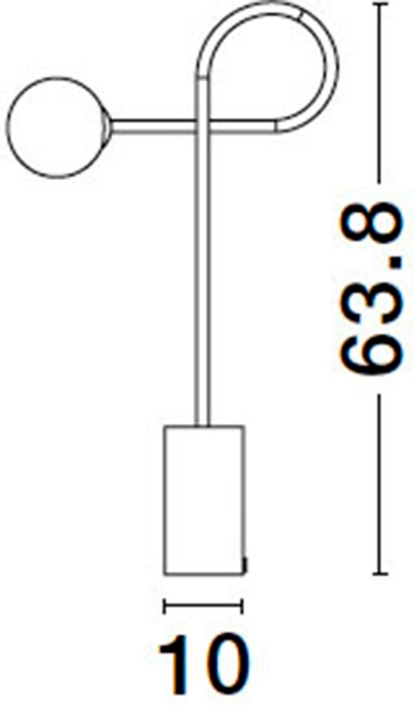 Nova Luce Stehlampe »DEDALO«, 1 flammig
