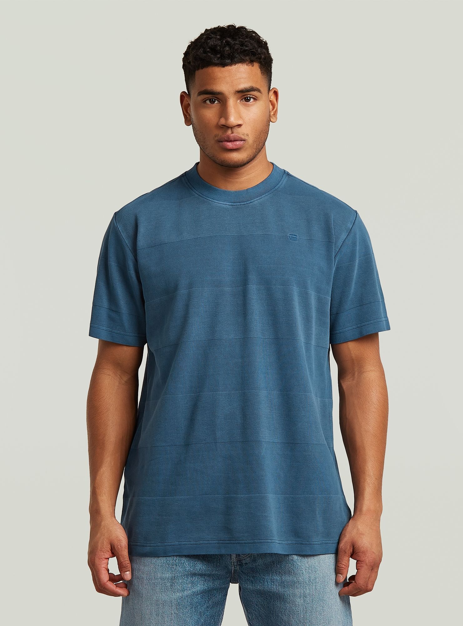 G-STAR "Washed Jacquard T-Shirt"