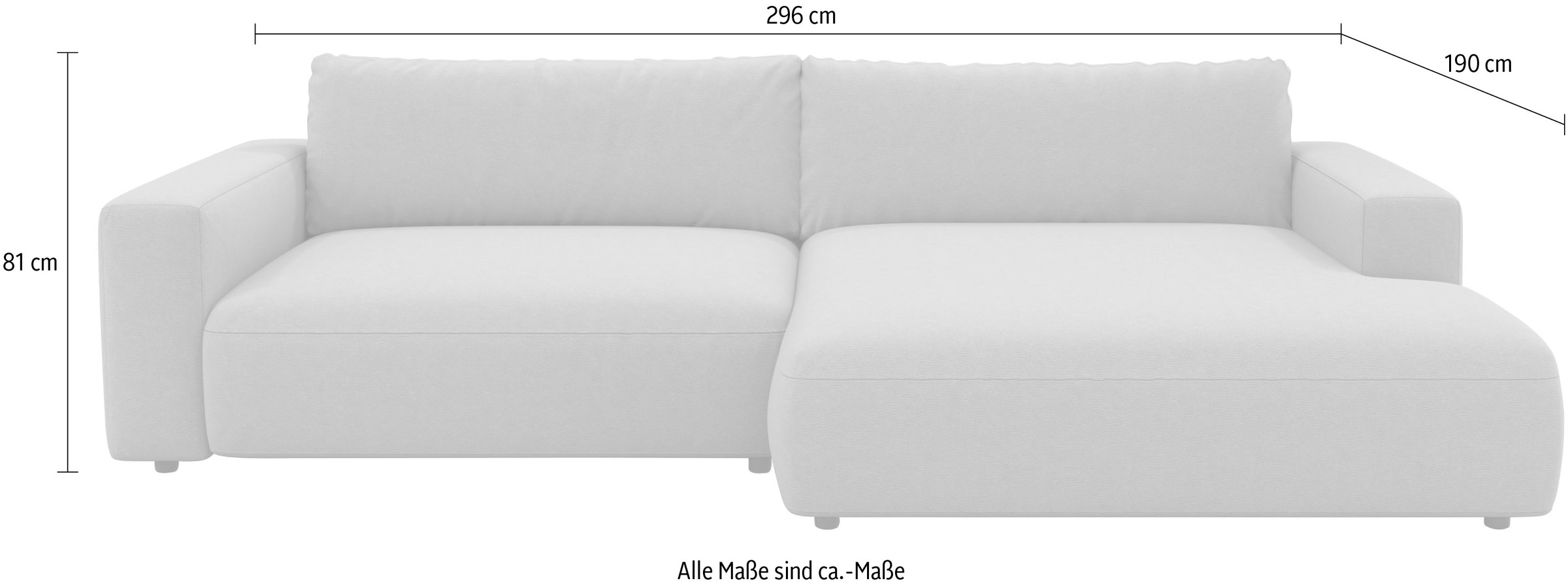 Musterring Ecksofa »LUCIA L-Form«
