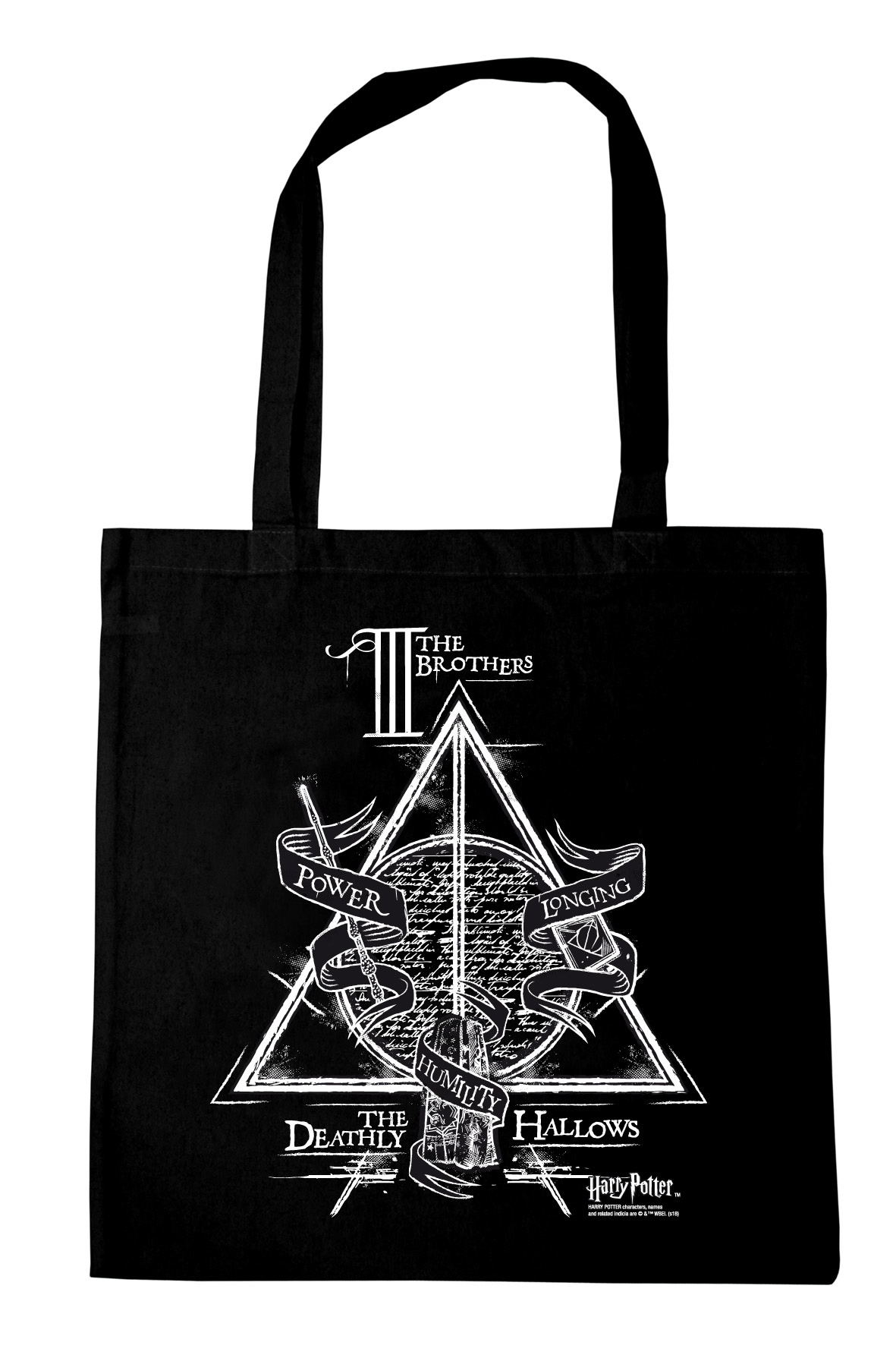 LOGOSHIRT Henkeltasche "Baumwolltasche The Three Brothers", mit filigranem günstig online kaufen