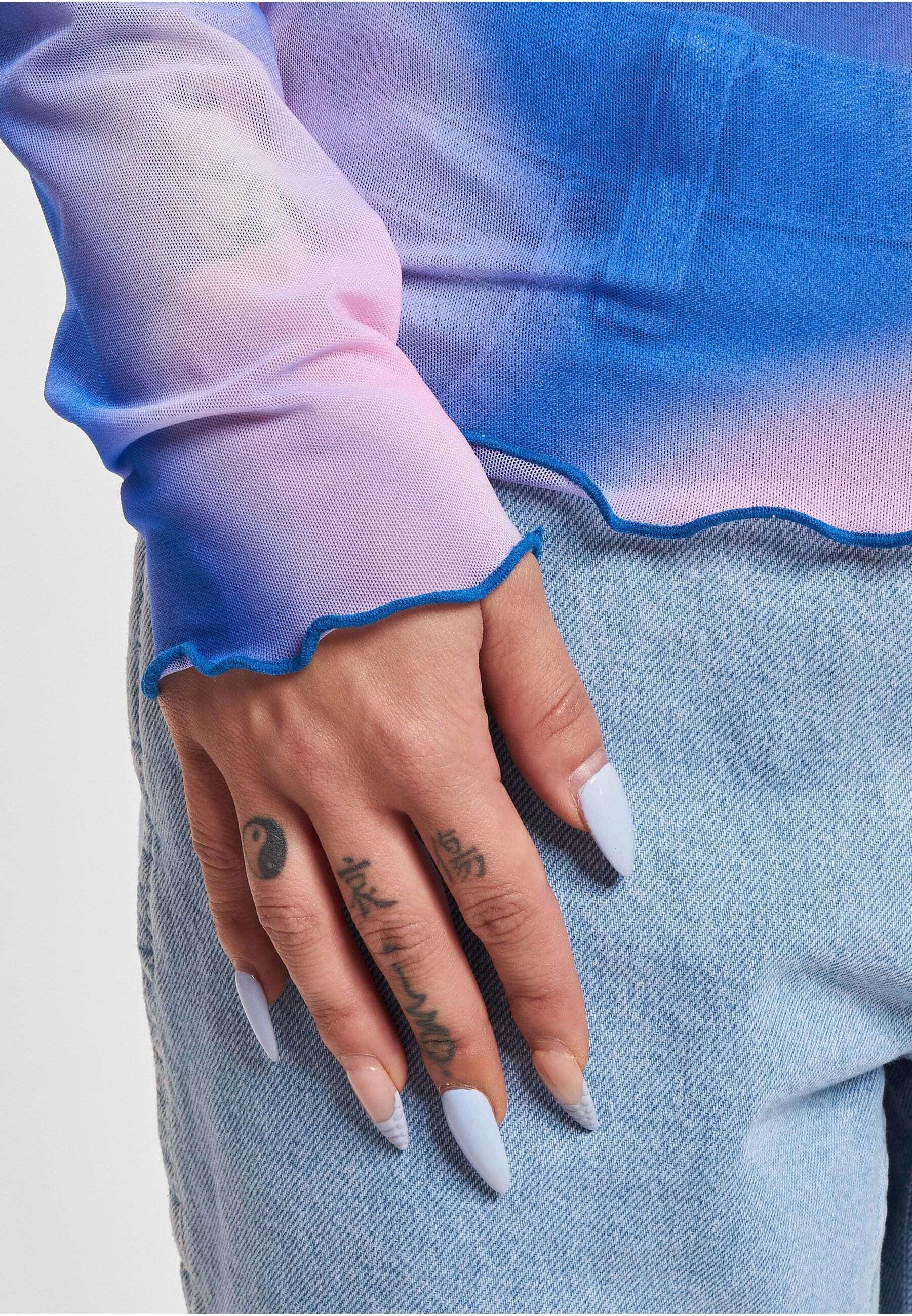 Karl Kani T-Shirt »Karl Kani Damen KW234-003-2 KK Studded Og Mesh Ls« 1 Stk.