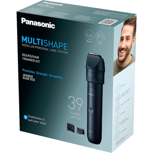 Panasonic Haar- und Bartschneider »Multishape Starter Kit Bart & Haare  (NiMH-Akku) ER-CKN1-A301«, 2 Aufsätze | BAUR