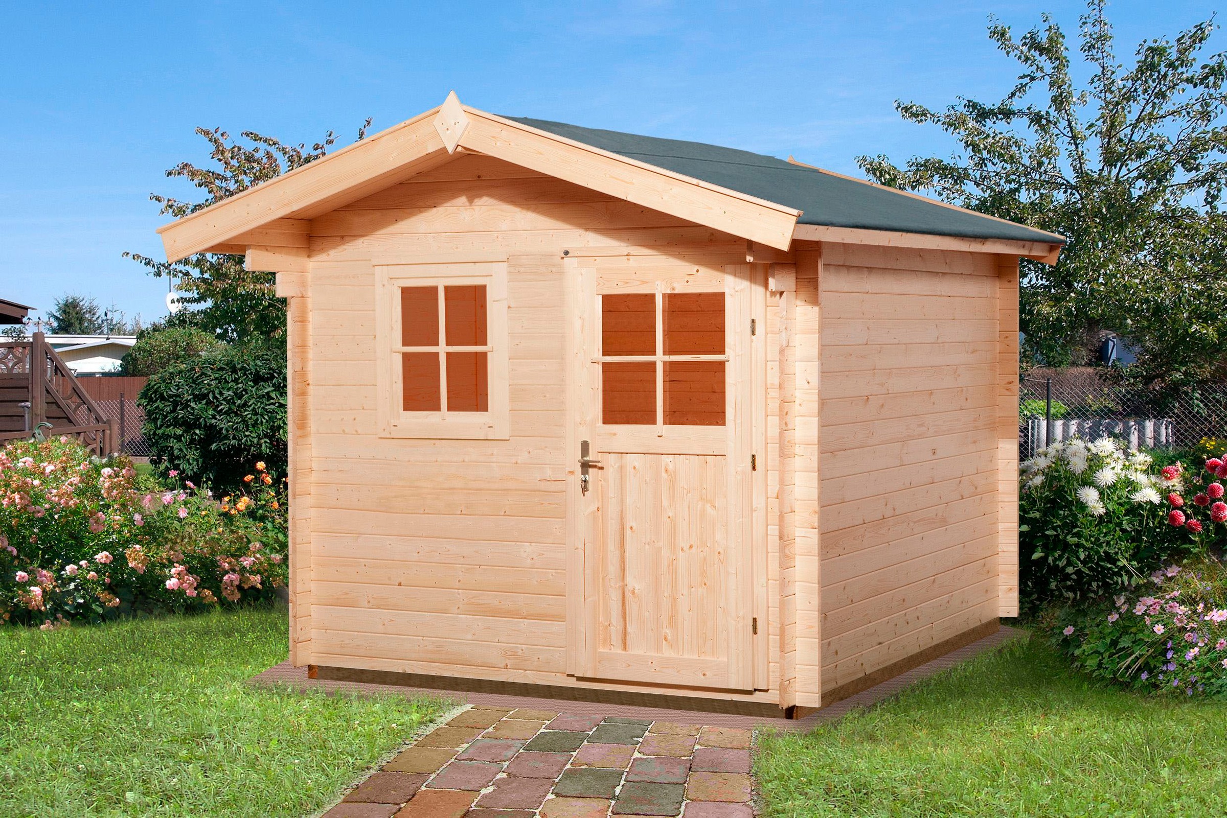 weka Gartenhaus »Premium28 natur«