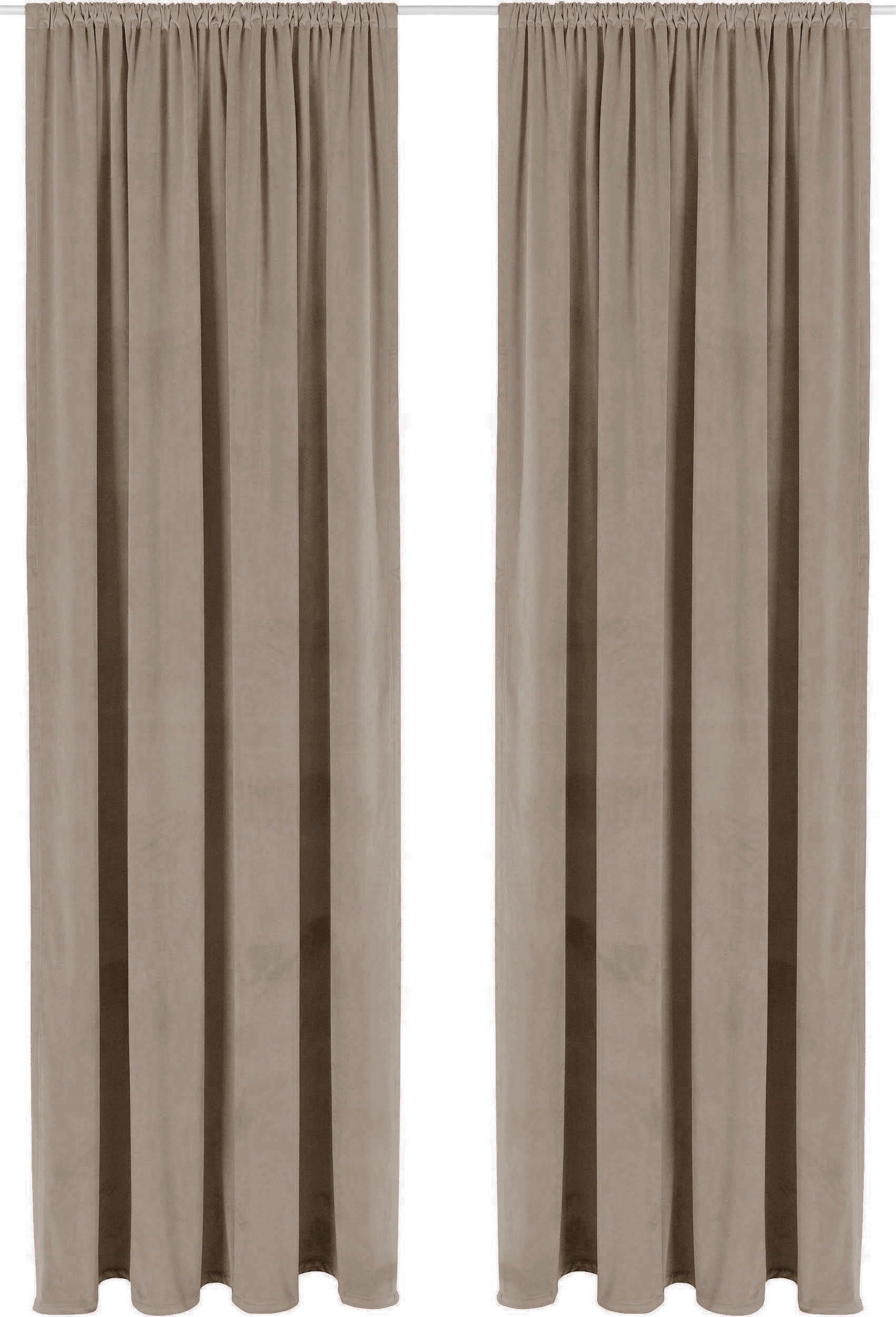 LeGer Home by Lena Gercke Vorhang "Samt Ladina" Stangendurchzug 1 Stk. tlg. günstig online kaufen