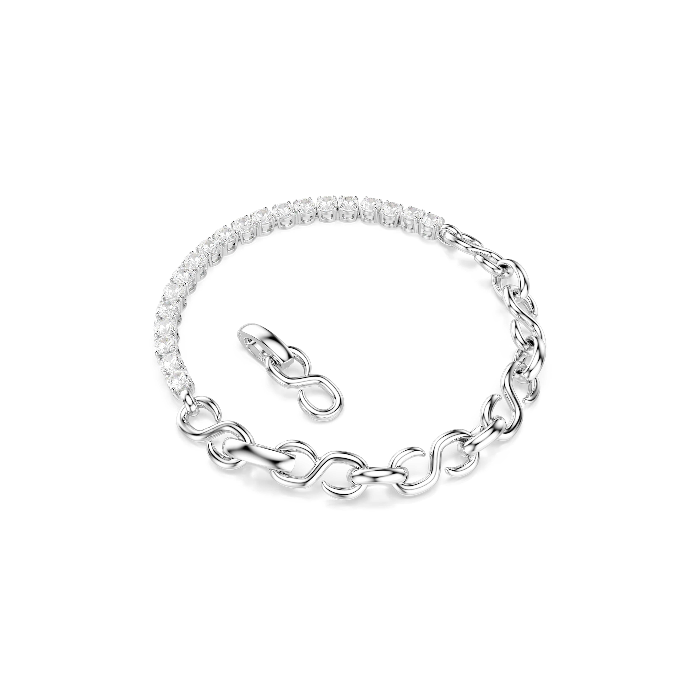 Swarovski Armkette »Schmuck Geschenk MATRIX Armband« mit Swarovski® Kristall, Zirkonia (synth.)