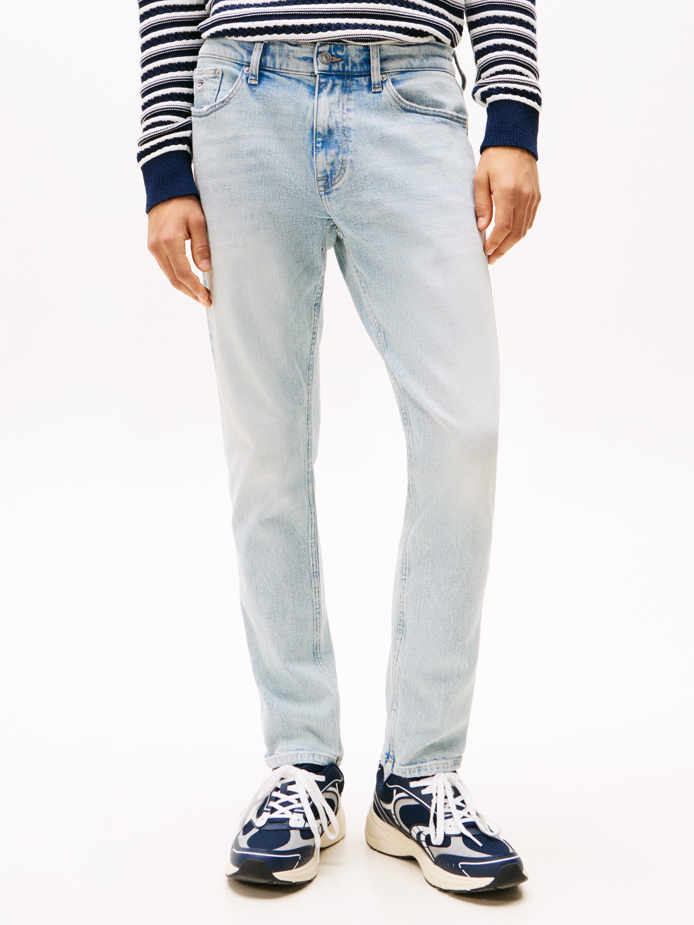 Tommy Jeans Slim-fit-Jeans "Austin Slim Tapered" zum Knöchel hin schmaler w günstig online kaufen