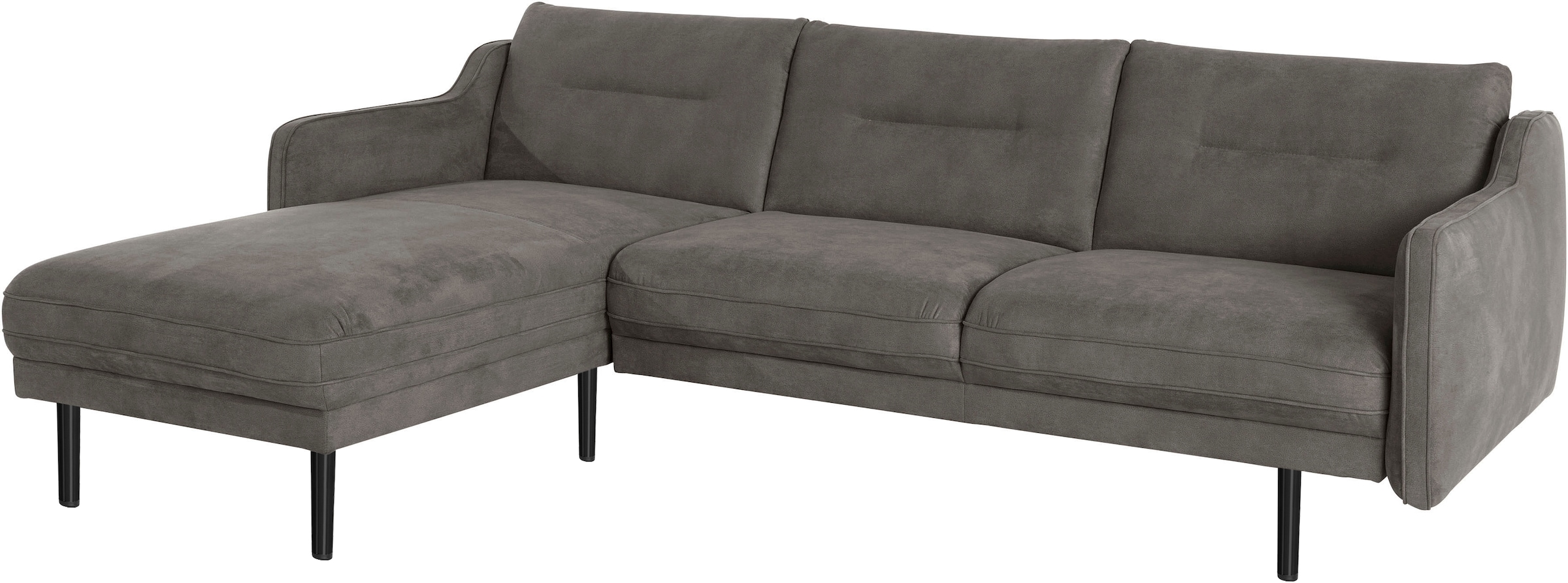 Home affaire Ecksofa "Nordfyn L-Form" edles Design in 3 Bezugsqualitäten, D günstig online kaufen