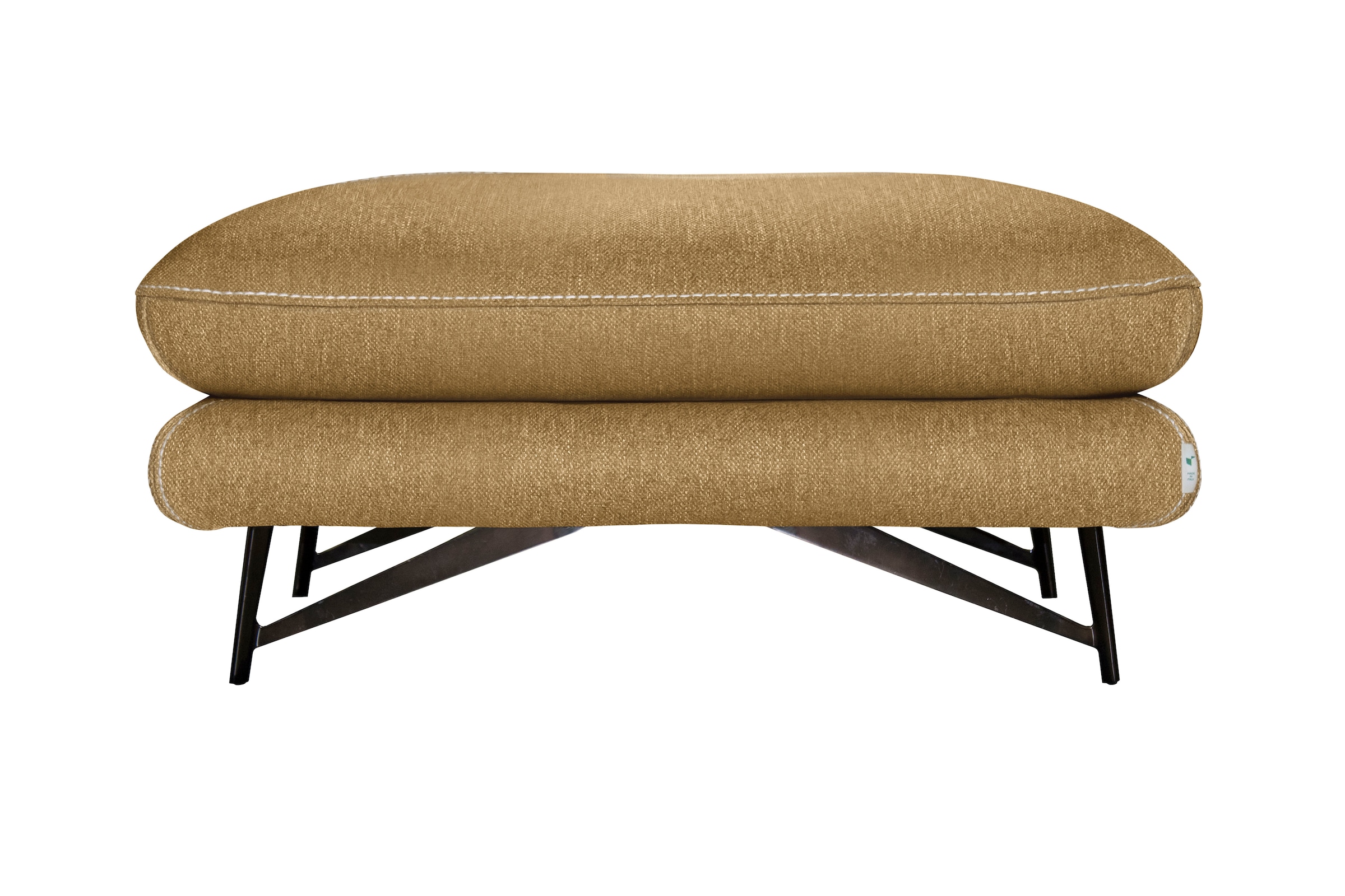 Hocker CALIA ITALIA, B:90cm H:90cm T:70cm, gelb, Wohnzimmer, Hocker, "Cezanne"