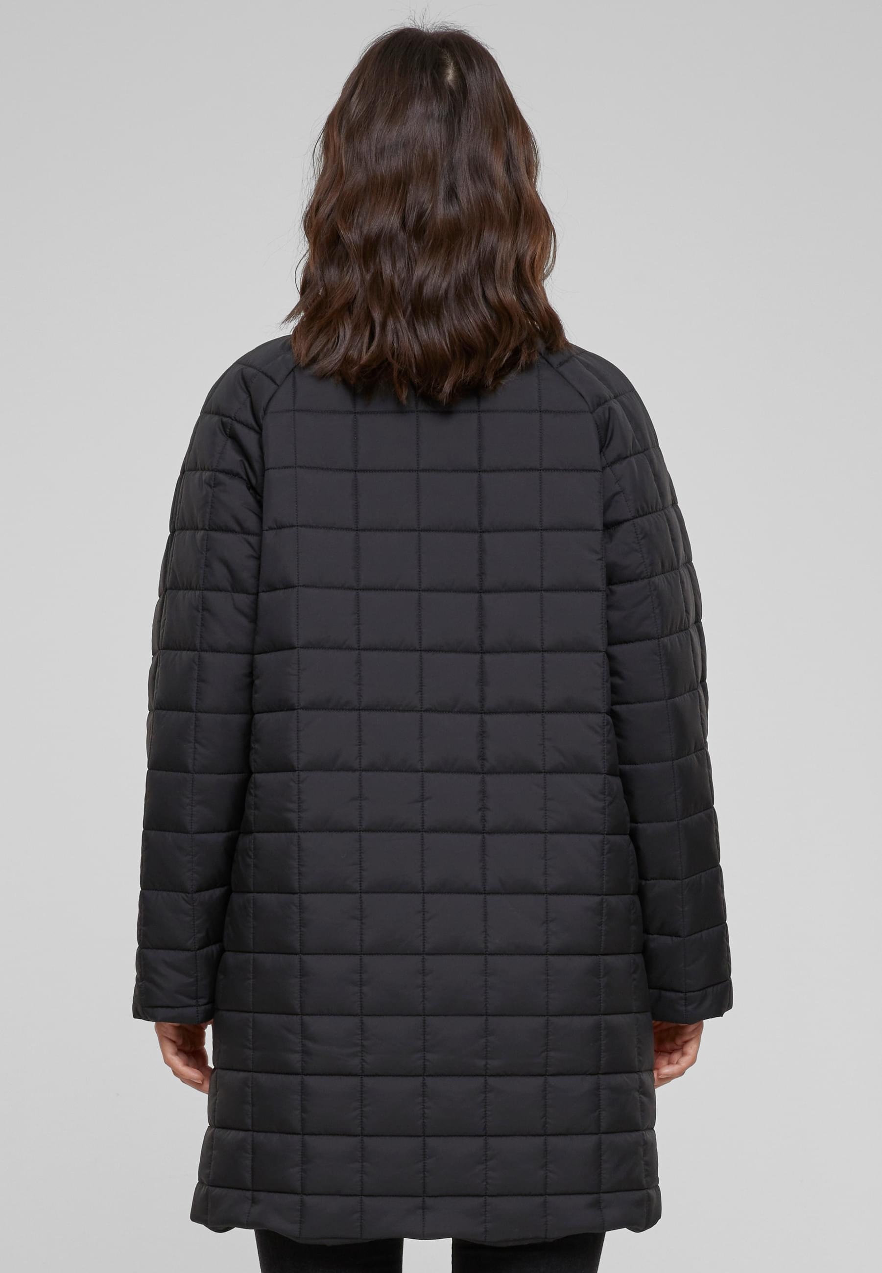 URBAN CLASSICS Winterjacke »Urban Classics Damen Ladies Quilted Coat«, (1 St.), ohne Kapuze