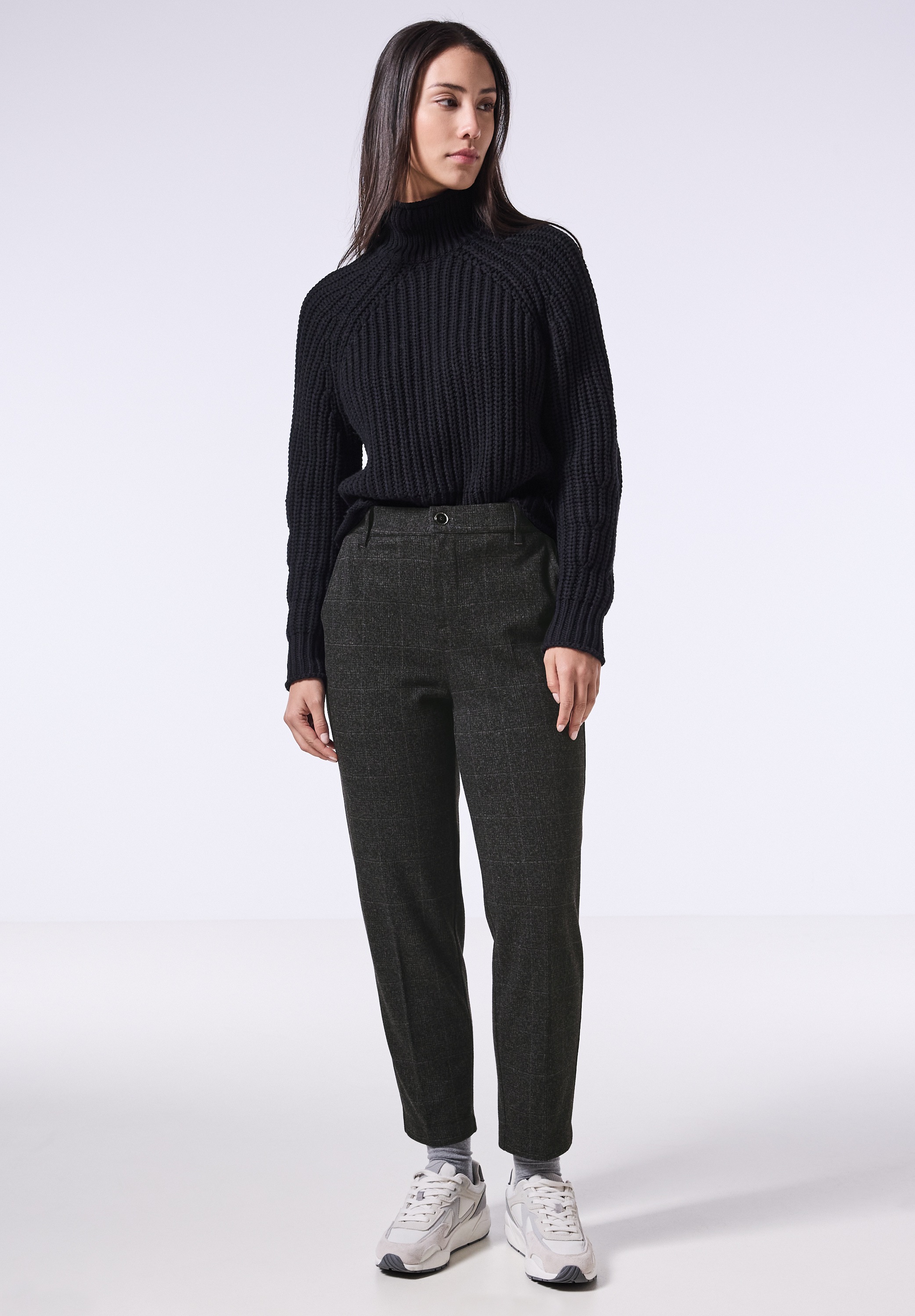 Thumbnail - STREET ONE STUDIO Chinohose, High Waist
