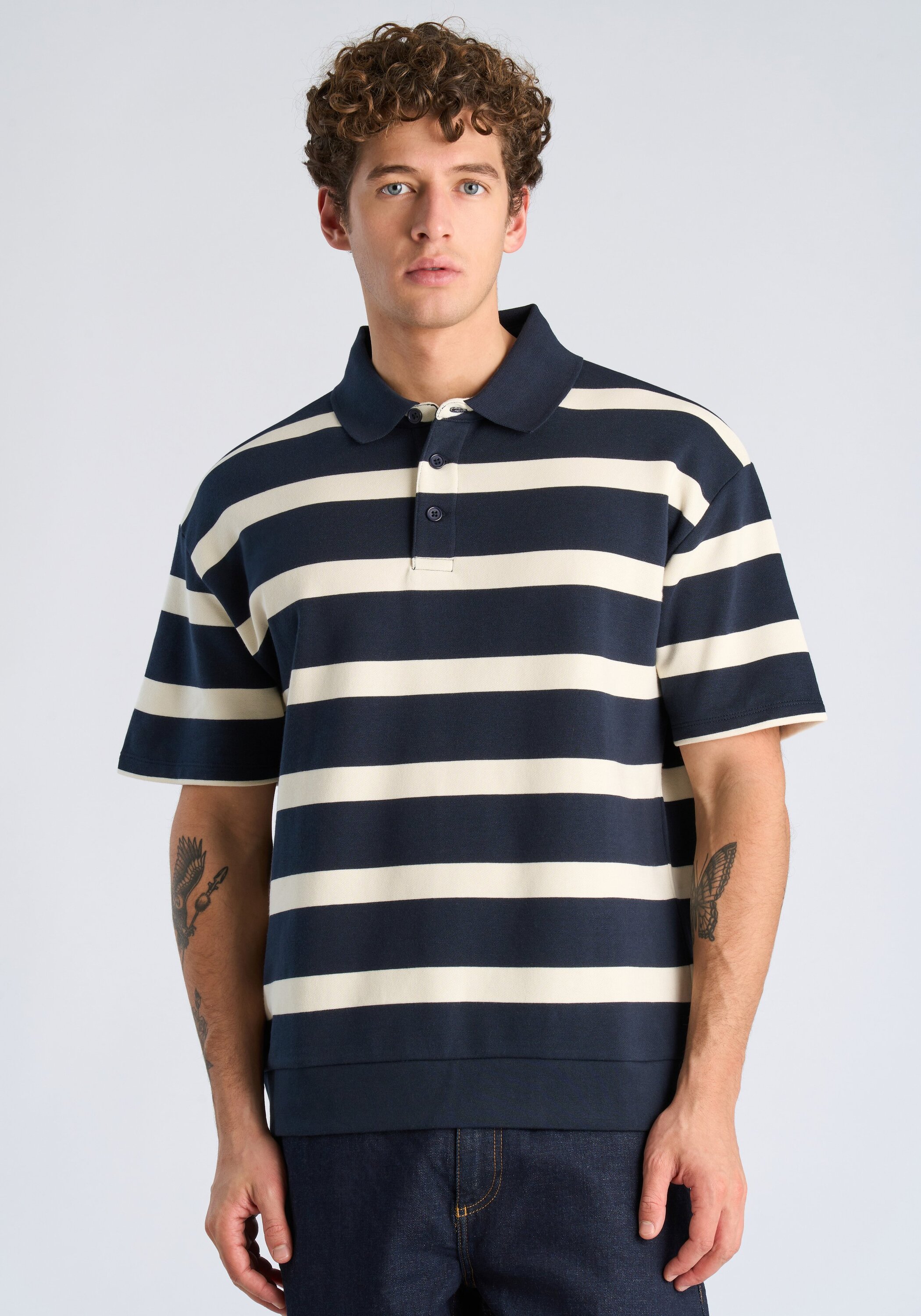 LINDBERGH Poloshirt "Poloshirt Oversize Fit"