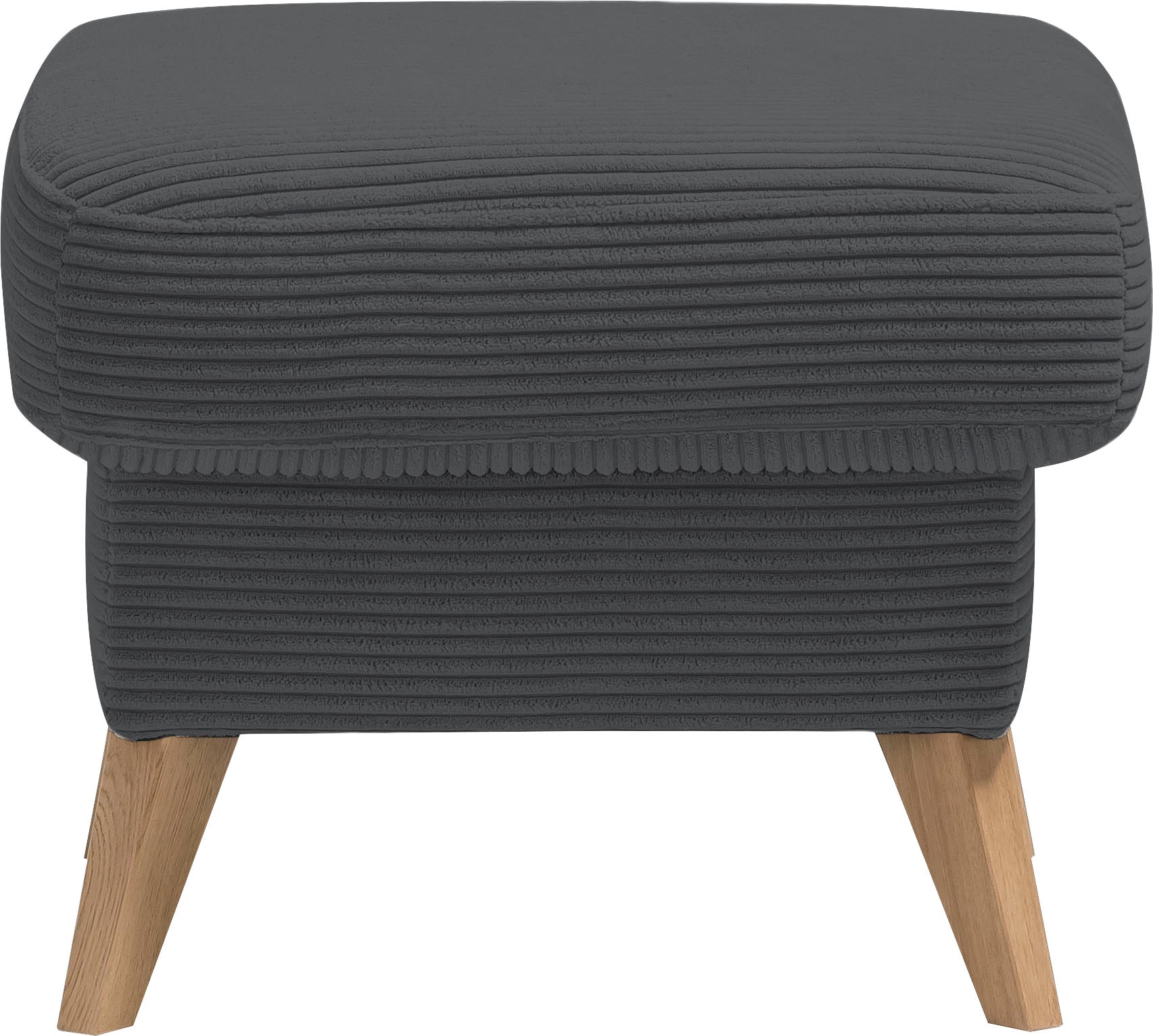 exxpo - sofa fashion Hocker »Samso, kompakte und bequeme Sitzgelegenheit in aktuellem Cord Bezug«