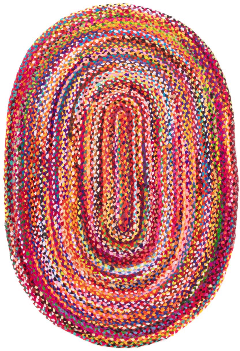 morgenland Sisalteppich "Sisalteppich - Indigo Stripy - oval", oval, 7 mm Höhe, SisalOptik