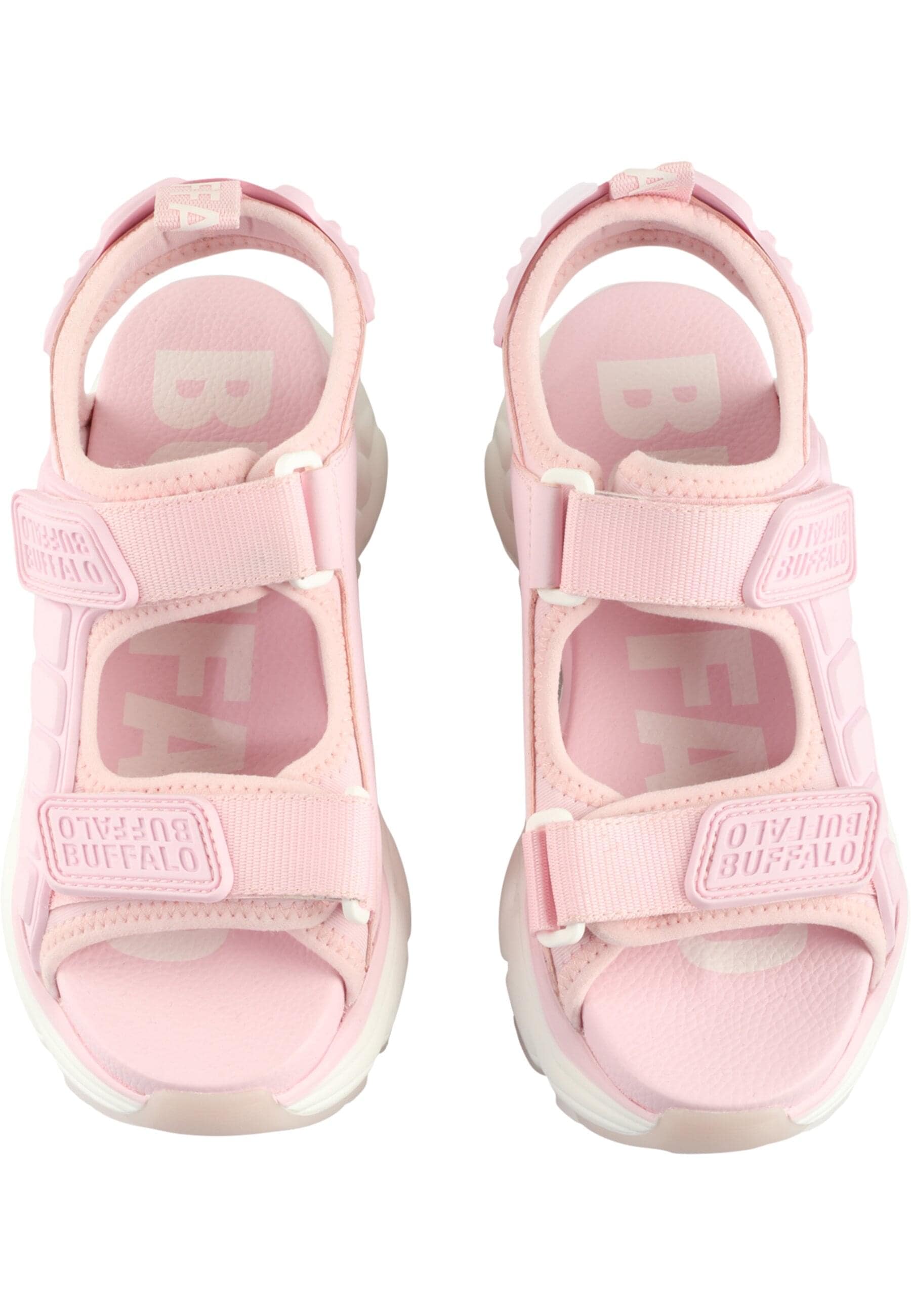 BUFFALO Damen Trainingsschuh "Buffalo BINARY TRACK", Gr. 41pink, unifarben, Schuhe