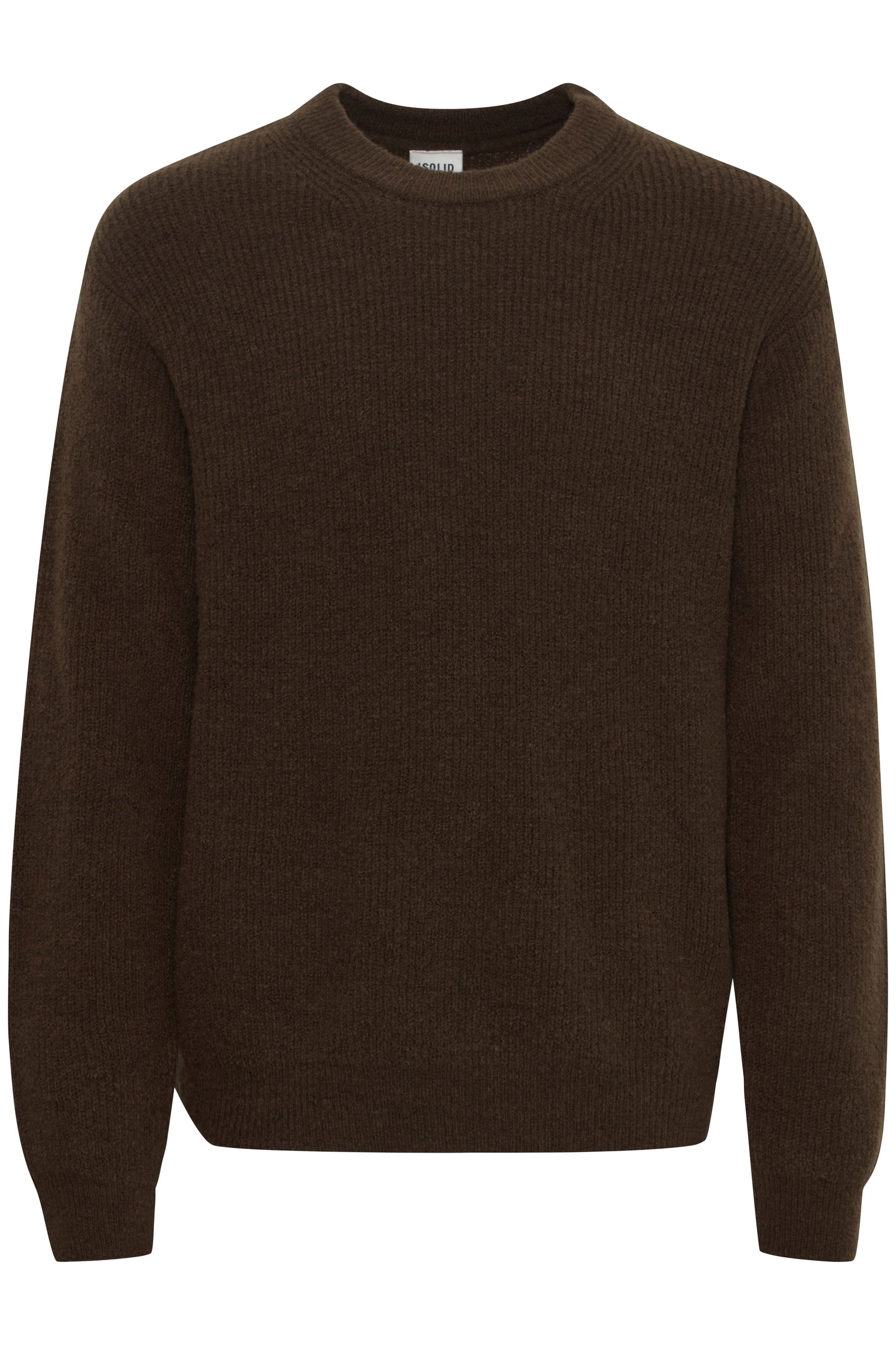 Solid Strickfleece-Pullover "Strickpullover SDMACK" günstig online kaufen