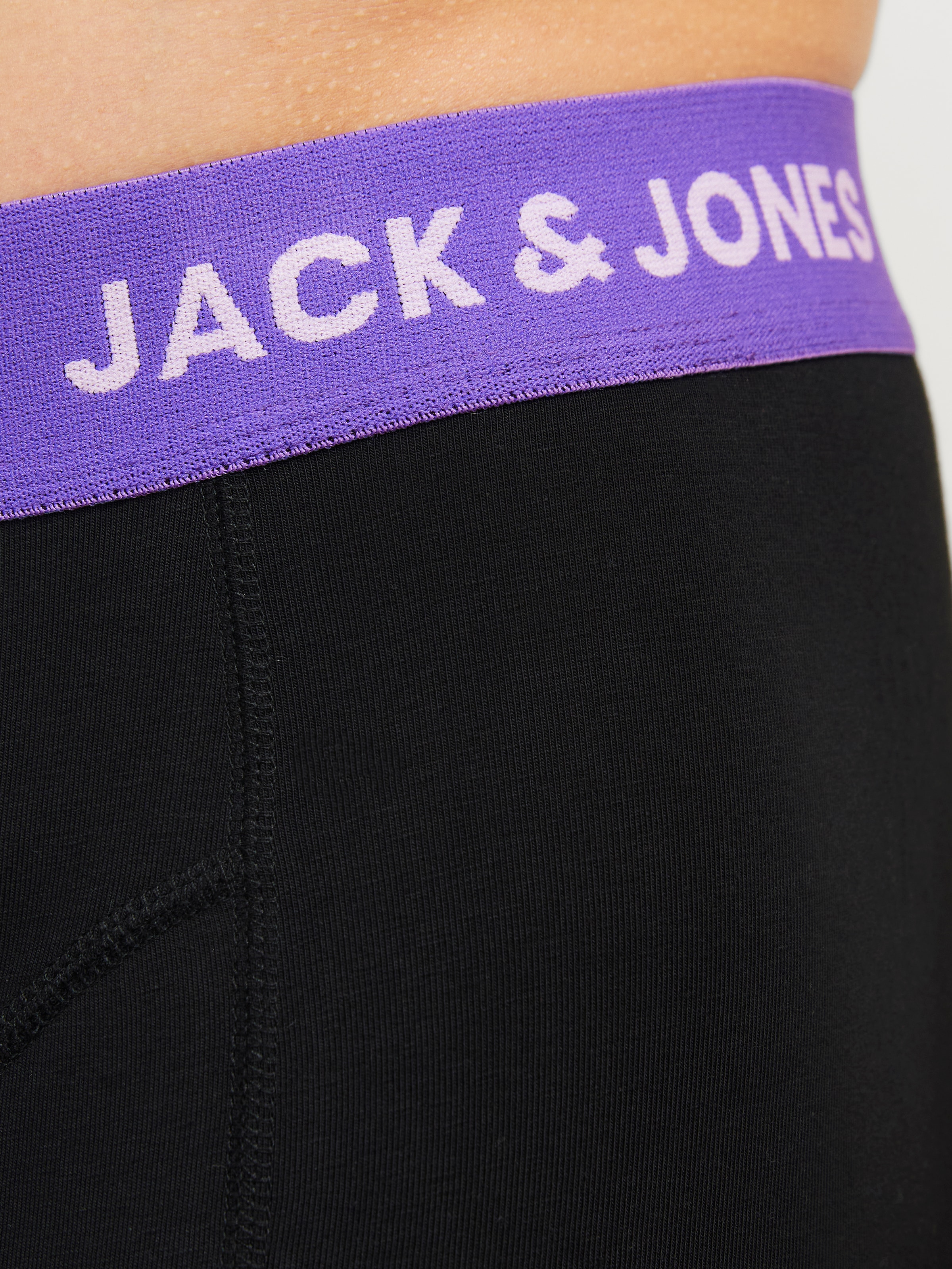Jack & Jones Trunk »JACAXEL SOLID TRUNKS 3 PACK SN«, (3 St.), mit Logo Schriftzug