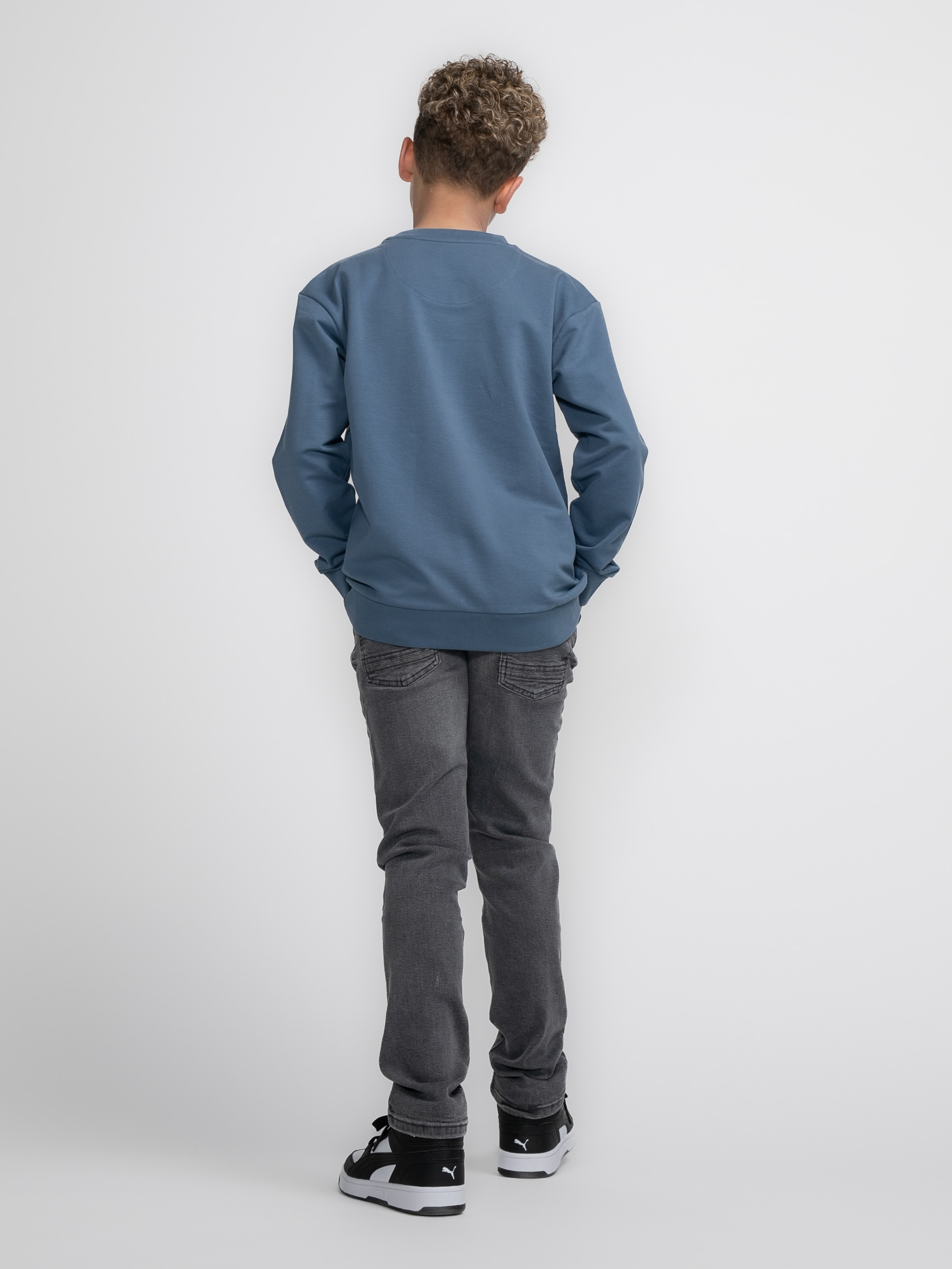 Petrol Industries Sweater, mit Prägung auf der Brust