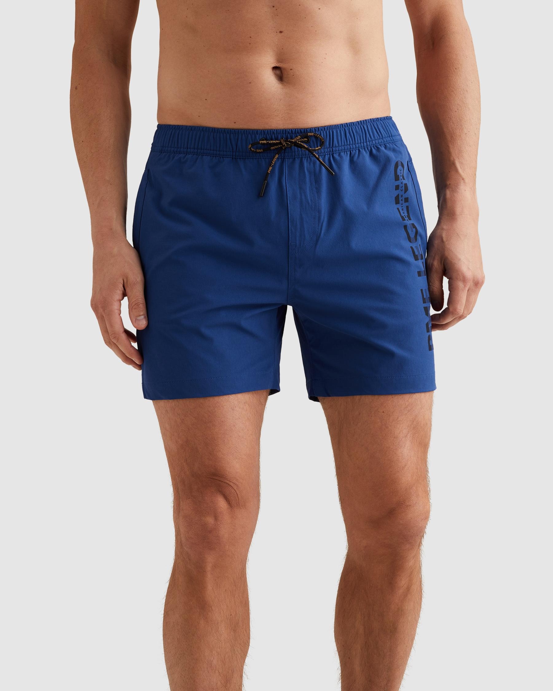 PME LEGEND Badeshorts »AIRFRAME SWIMSHORTS BIG LOGO PRINT« Seitliche Eingrifftaschen, Gesäßtasche
