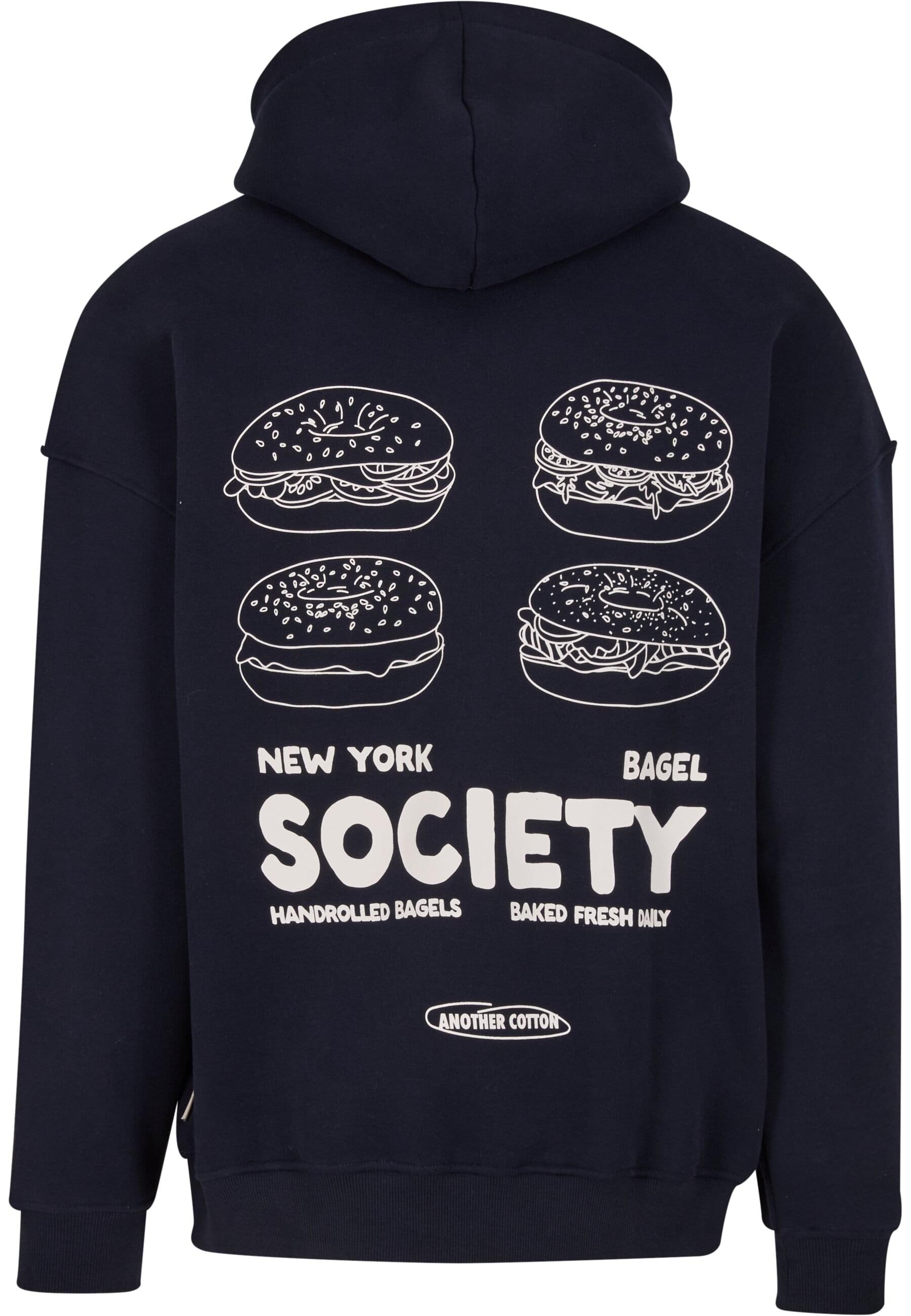 Another Cotton Lab Kapuzensweatshirt »Another Cotton Lab Bagel Society Hoodie«, (1 tlg.)