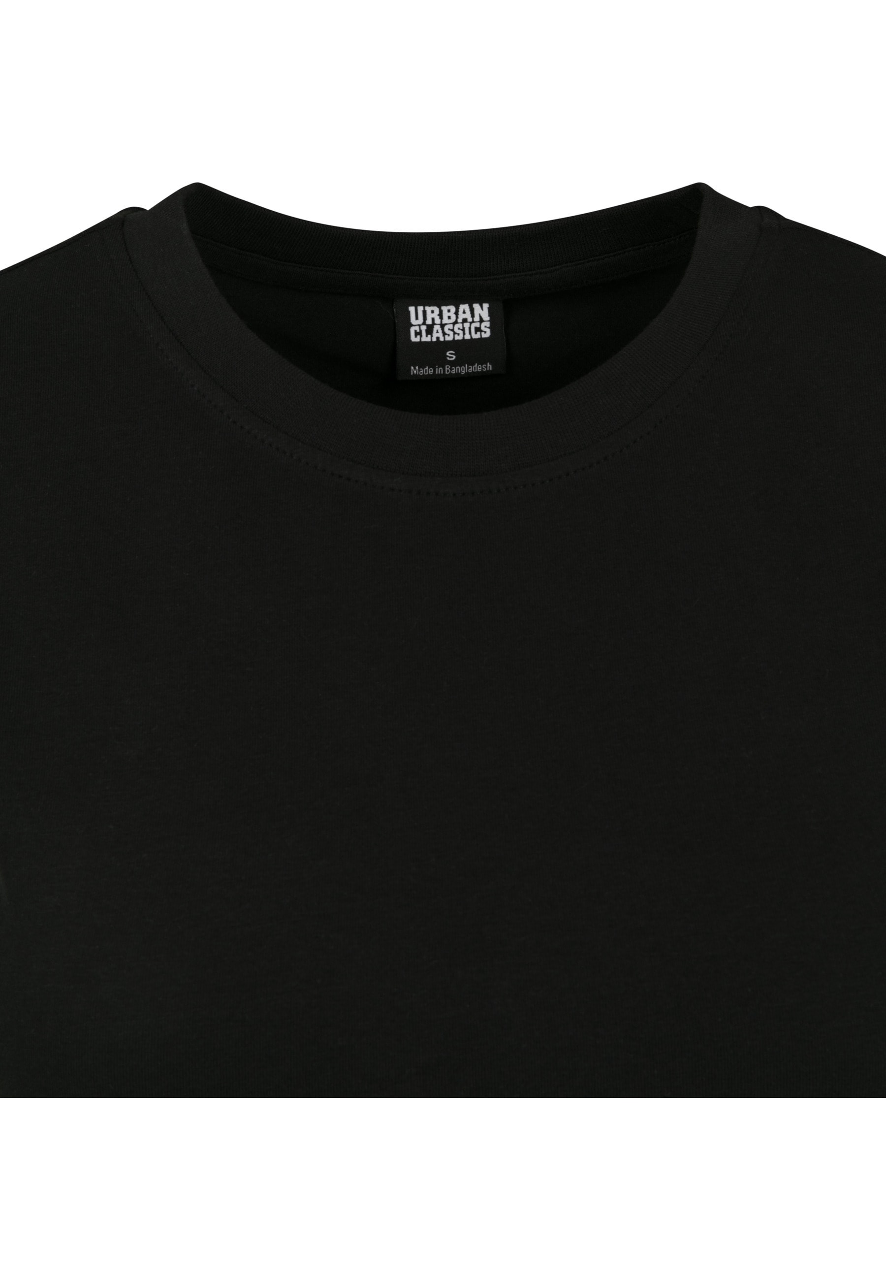 URBAN CLASSICS T-Shirt »Urban Classics Damen Ladies Stretch Jersey Cropped Tee« 1 Stk.