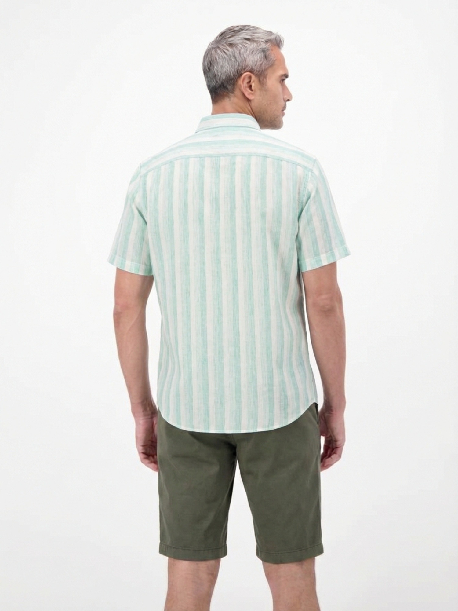 LERROS Kurzarmhemd "Kurzarmhemd gestreift und atmungsaktiv" günstig online kaufen