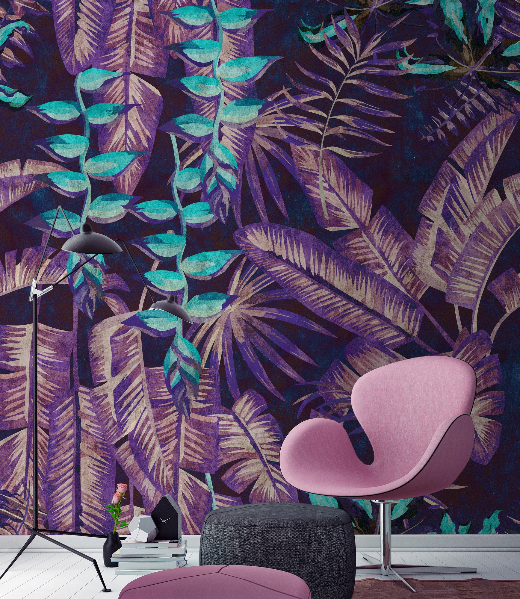 living walls Fototapete "Walls by Patel Tropicana 6" glatt Vlies, Wand, Sch günstig online kaufen