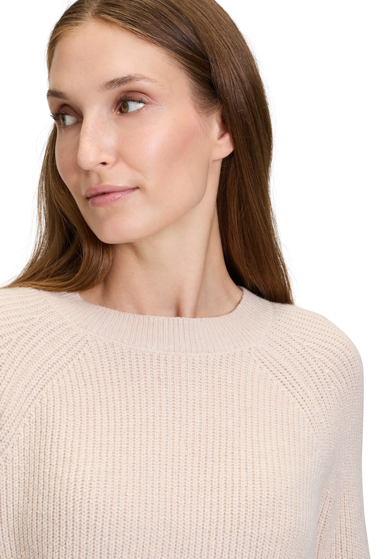 Cartoon Strickpullover »Cartoon Damen Strickpullover mit Rundhalsausschnitt«, (1 tlg.), Struktur