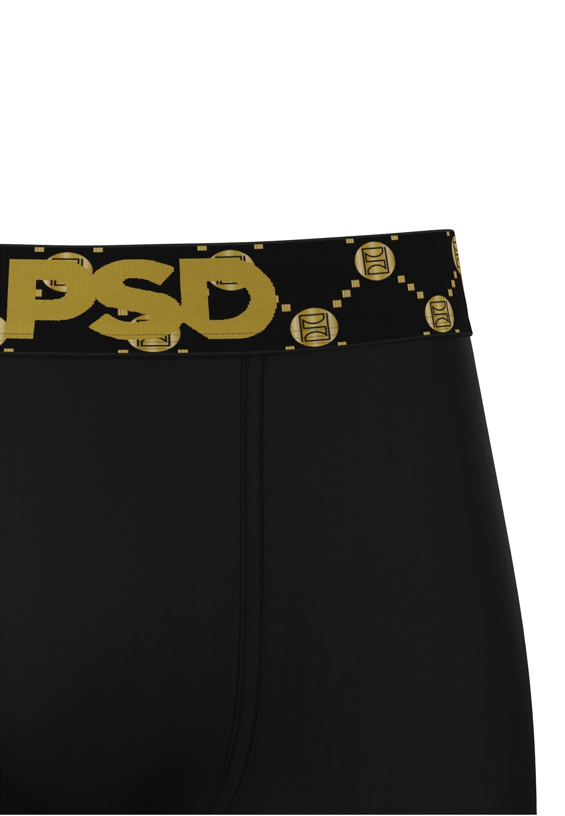 PSD Boxershorts »PSD EMBLEM BLK SLD CTN«, (1 St.)