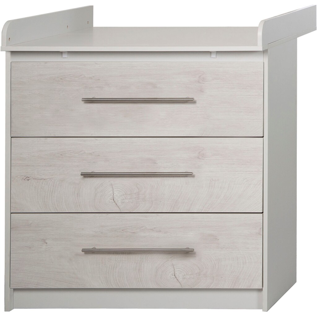 roba® Babyzimmer-Komplettset »Maren 2«, (Set, 3 St., Kinderbett, Schrank, Wickelkommode)