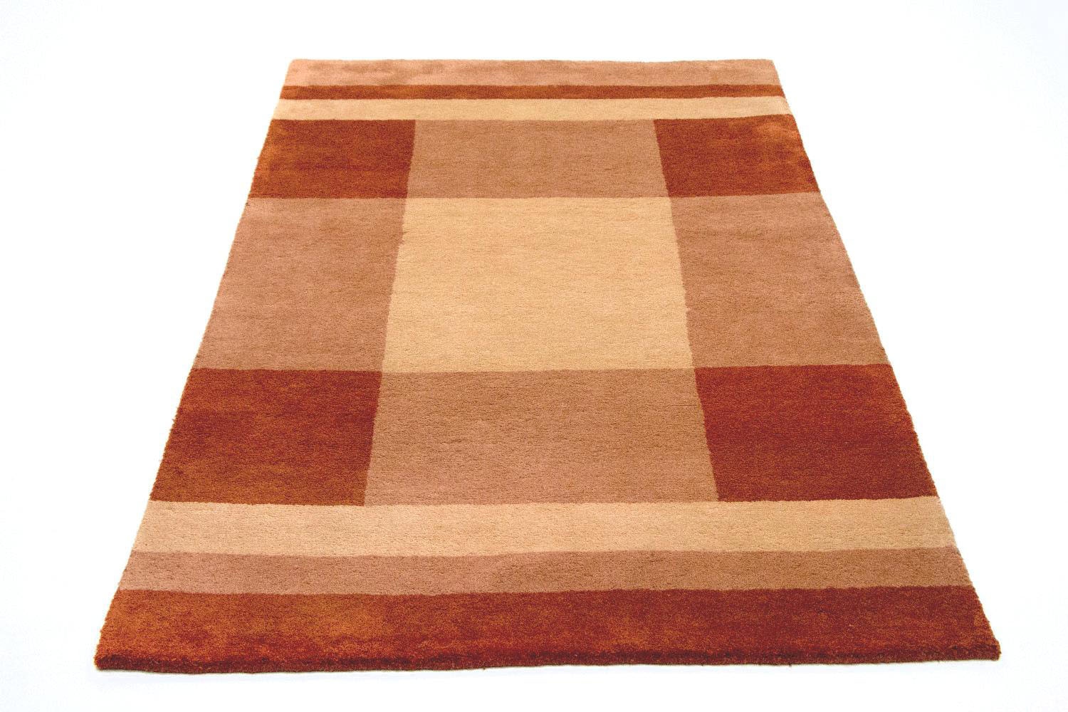 morgenland Wollteppich »Gabbeh Teppich handgeknüpft mehrfarbig«, rechteckig, handgeknüpft